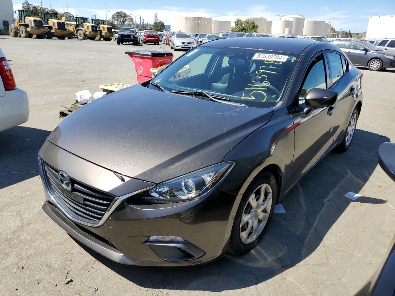 MAZDA 3 2015 3mzbm1u74fm189278