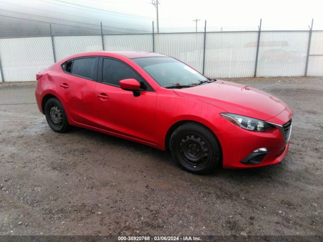 MAZDA MAZDA3 2015 3mzbm1u75fm146391