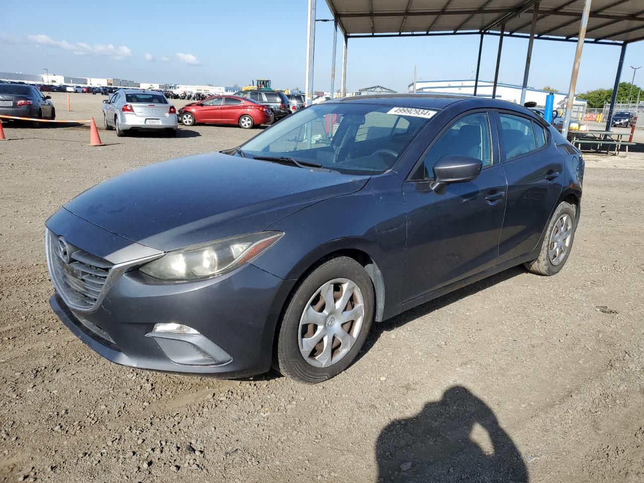 MAZDA 3 2015 3mzbm1u75fm172361