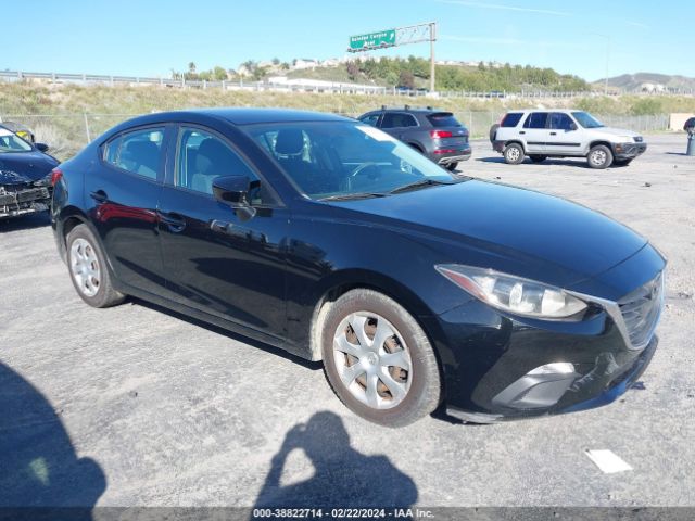 MAZDA MAZDA3 2015 3mzbm1u75fm219016