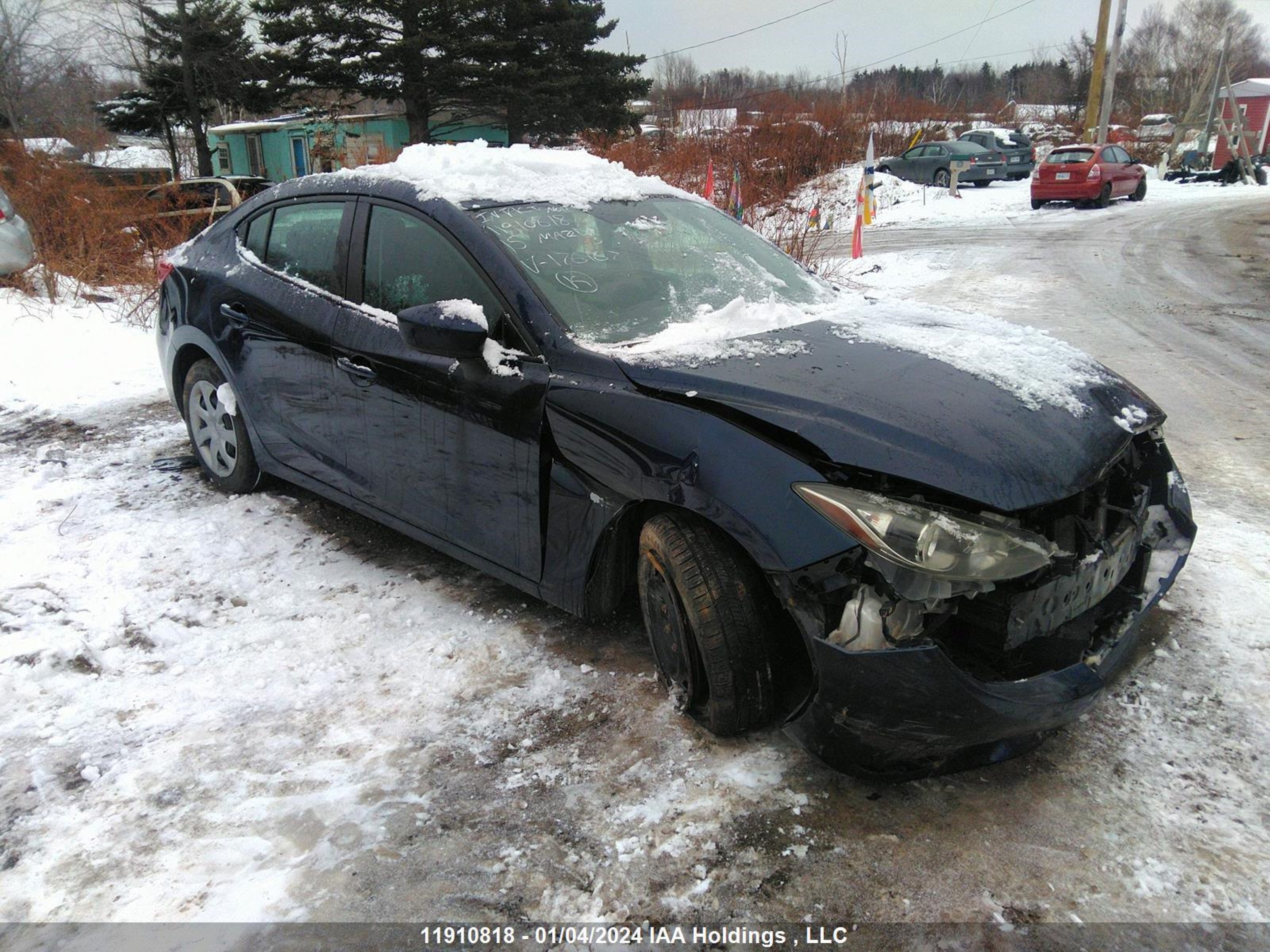 MAZDA 3 2015 3mzbm1u77fm176167