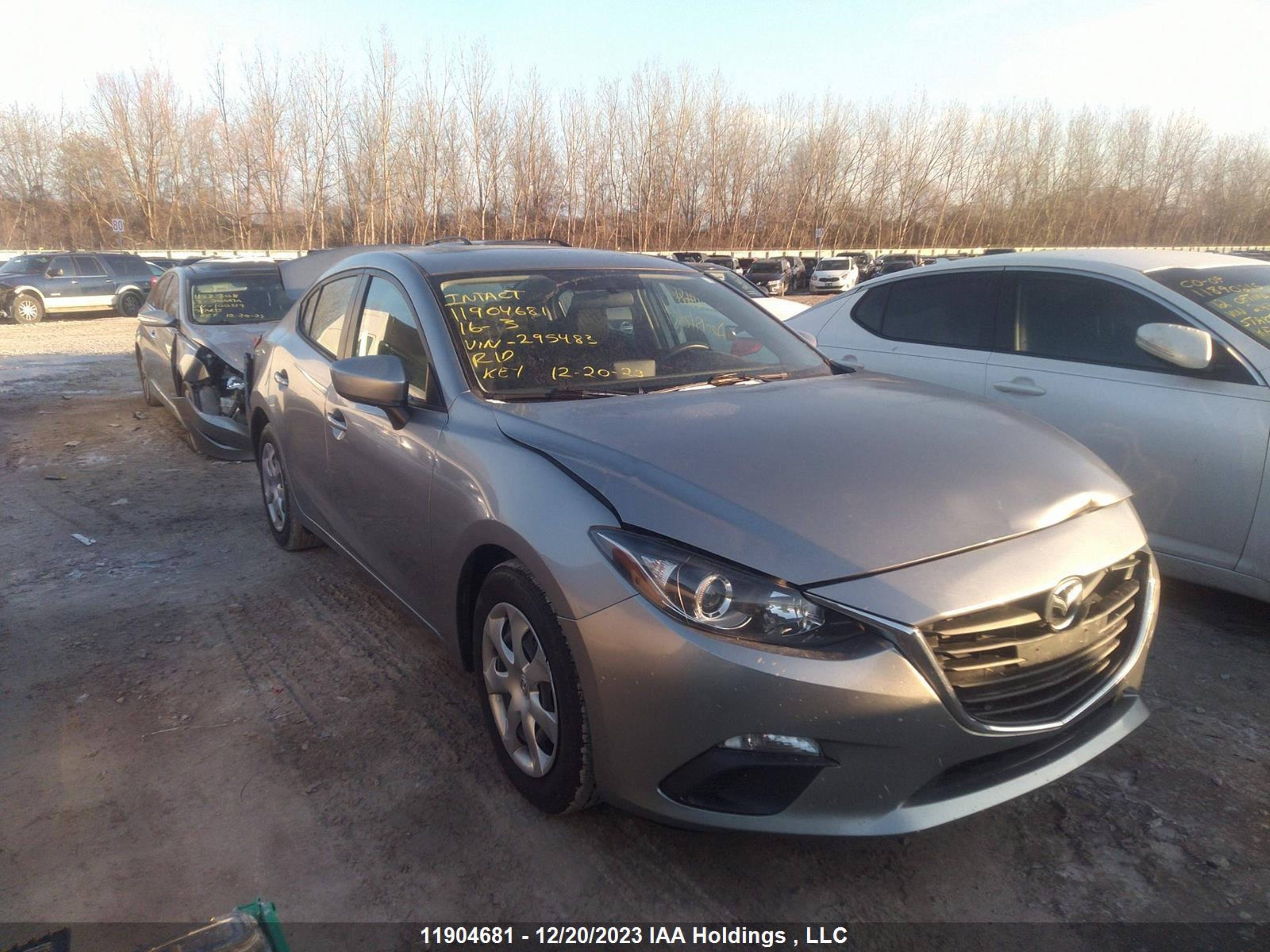 MAZDA 3 2016 3mzbm1u77gm295483