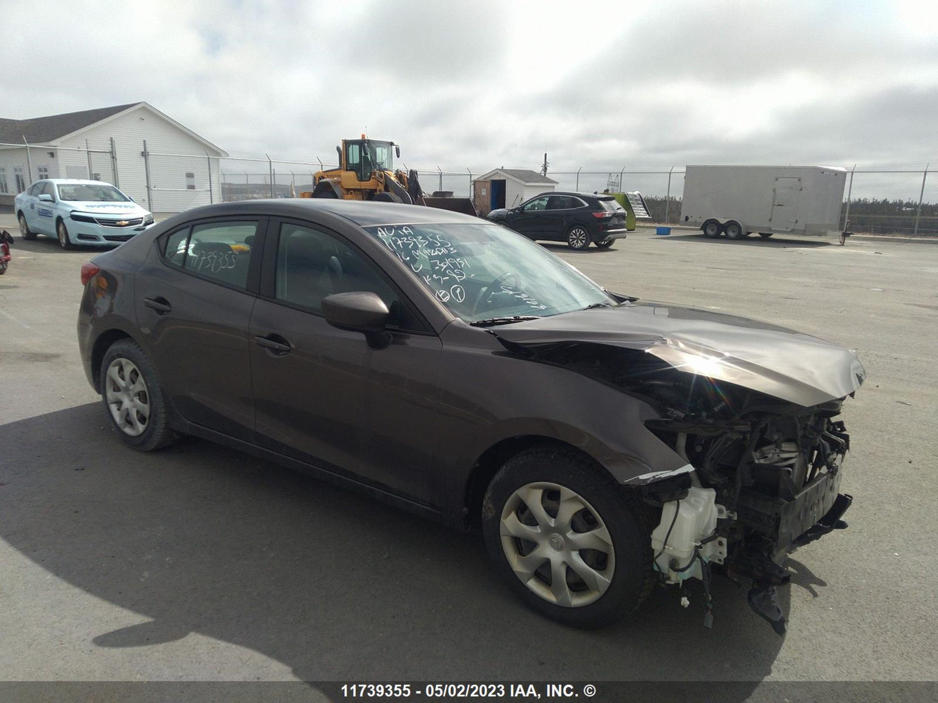 MAZDA 3 2016 3mzbm1u77gm301931