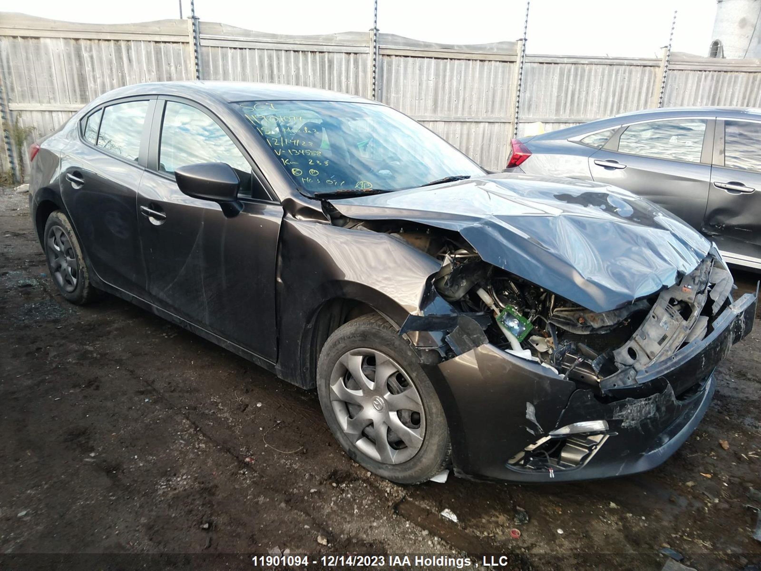 MAZDA 3 2015 3mzbm1u78fm134588