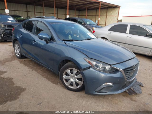 MAZDA MAZDA3 2015 3mzbm1u78fm212352