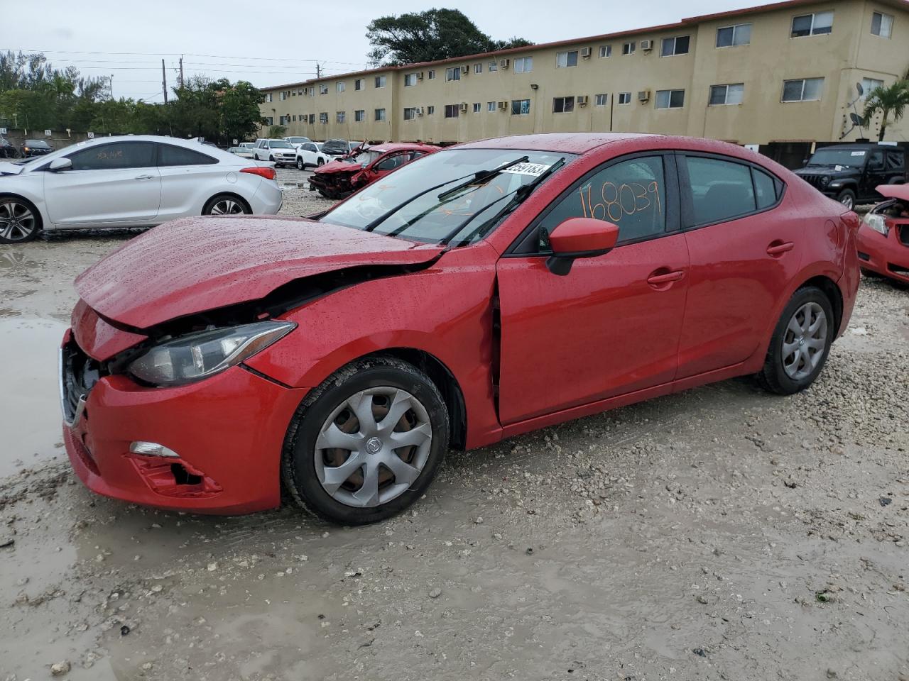 MAZDA 3 2014 3mzbm1u79em103302