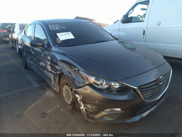 MAZDA 3 2015 3mzbm1u79fm160486