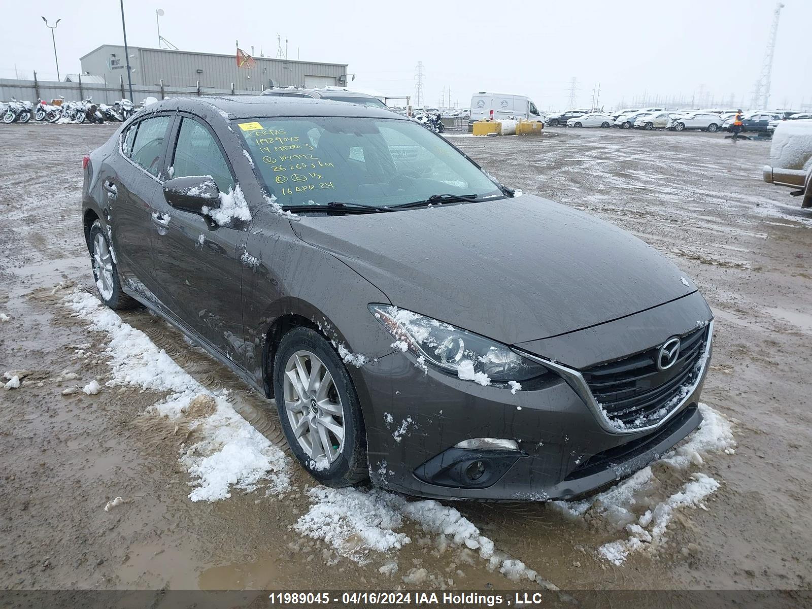 MAZDA 3 2014 3mzbm1v71em104992