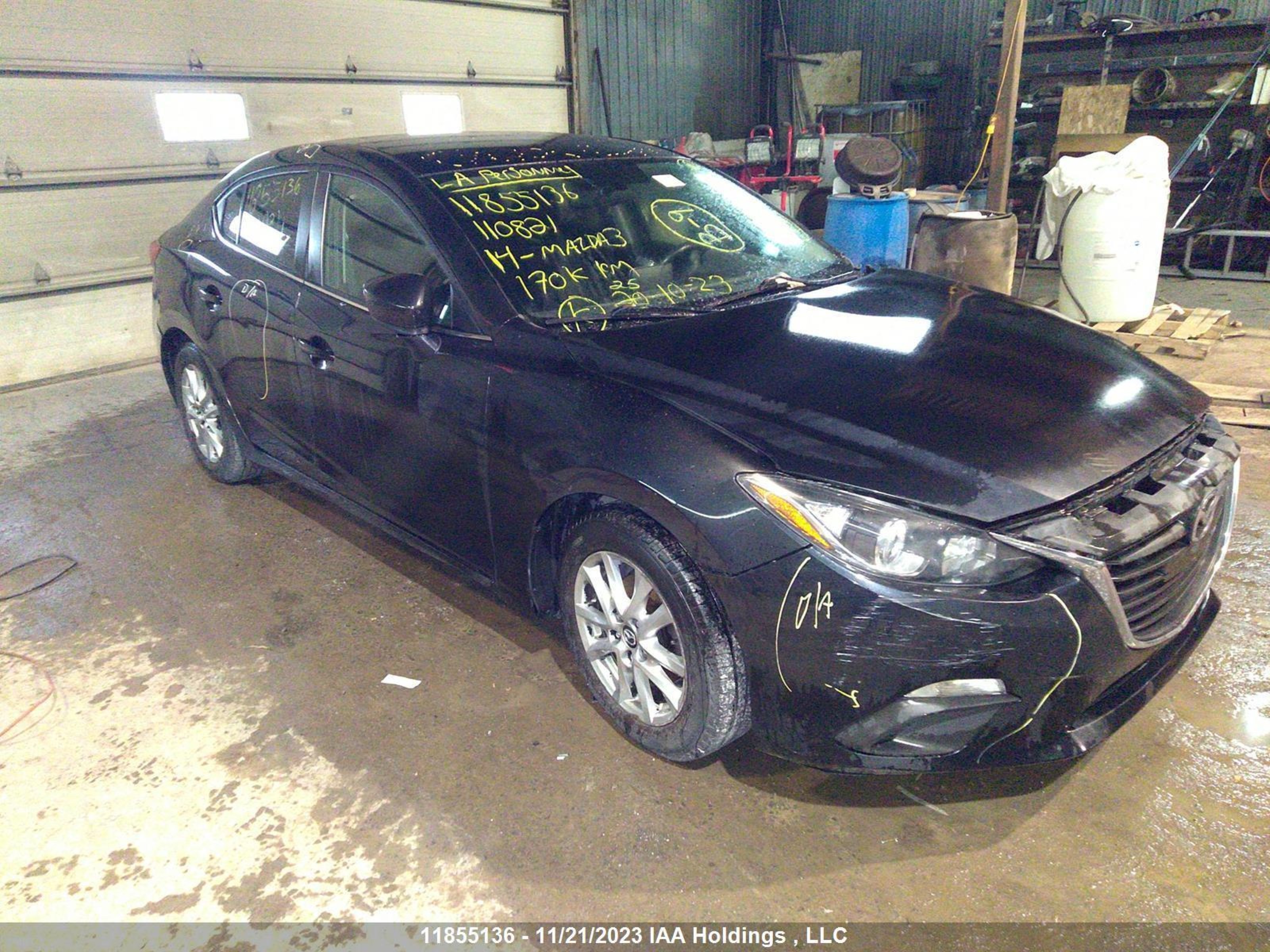 MAZDA 3 2014 3mzbm1v74em110821