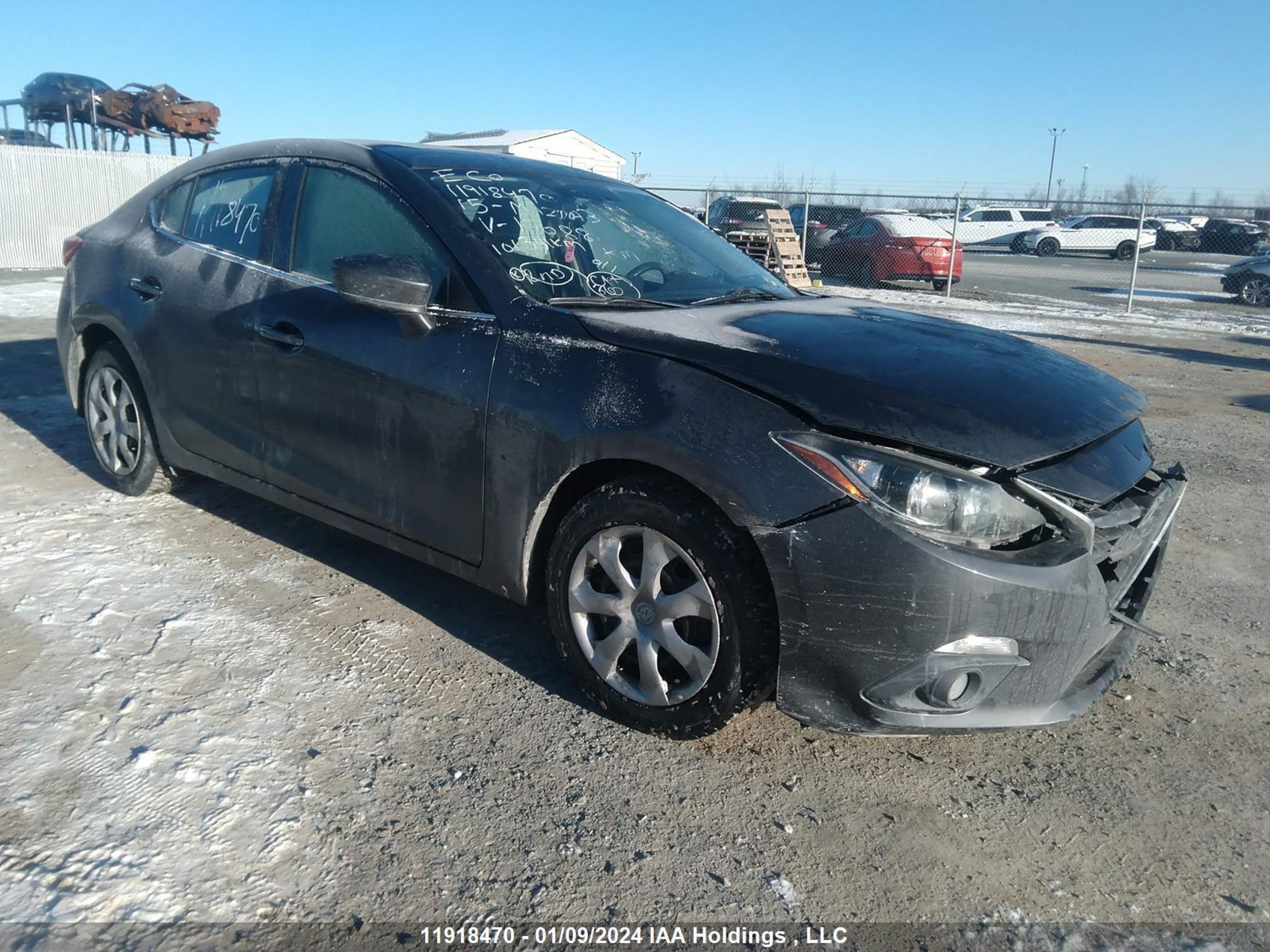 MAZDA 3 2015 3mzbm1v74fm140886