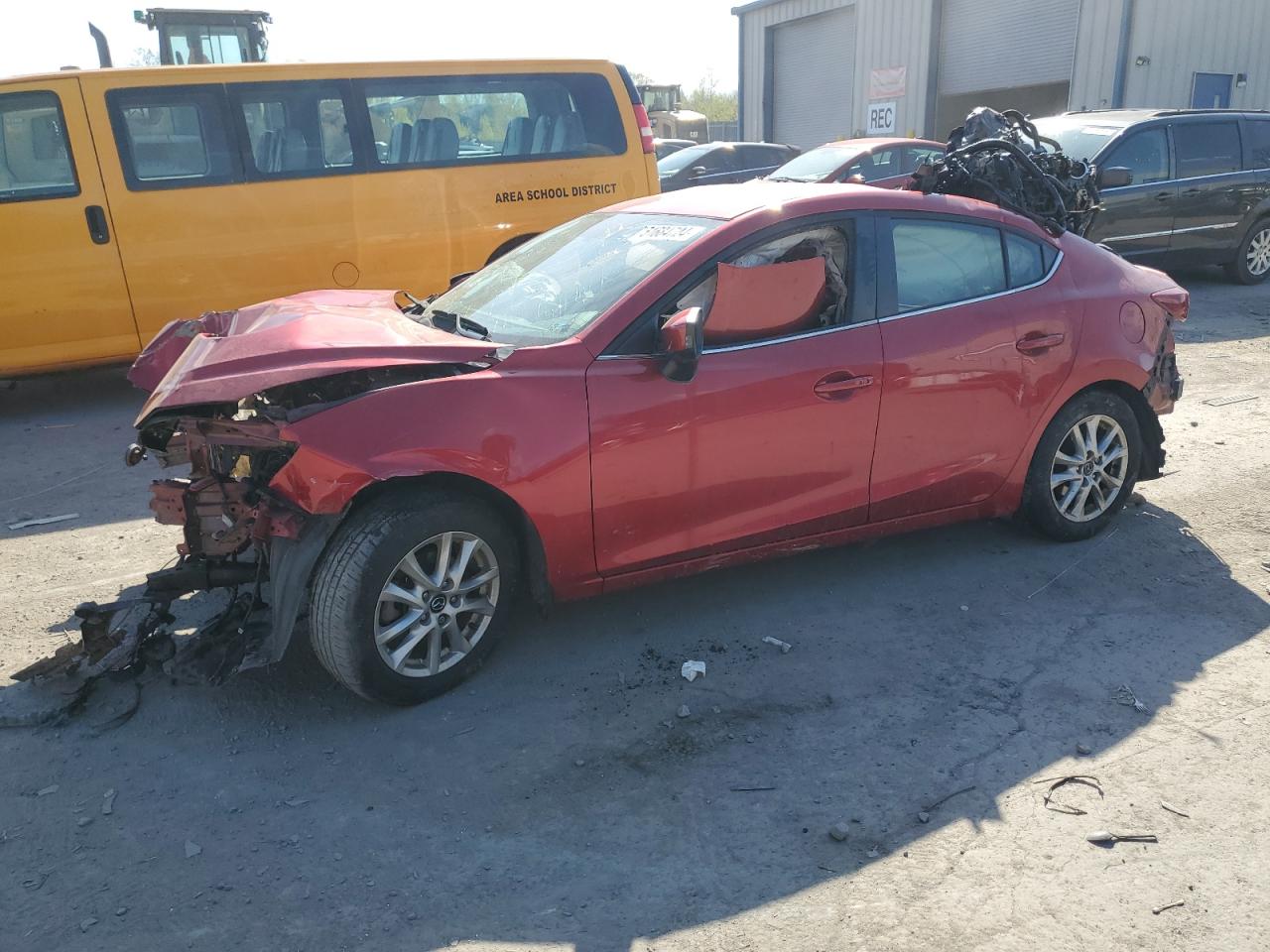 MAZDA 3 2015 3mzbm1v75fm144574