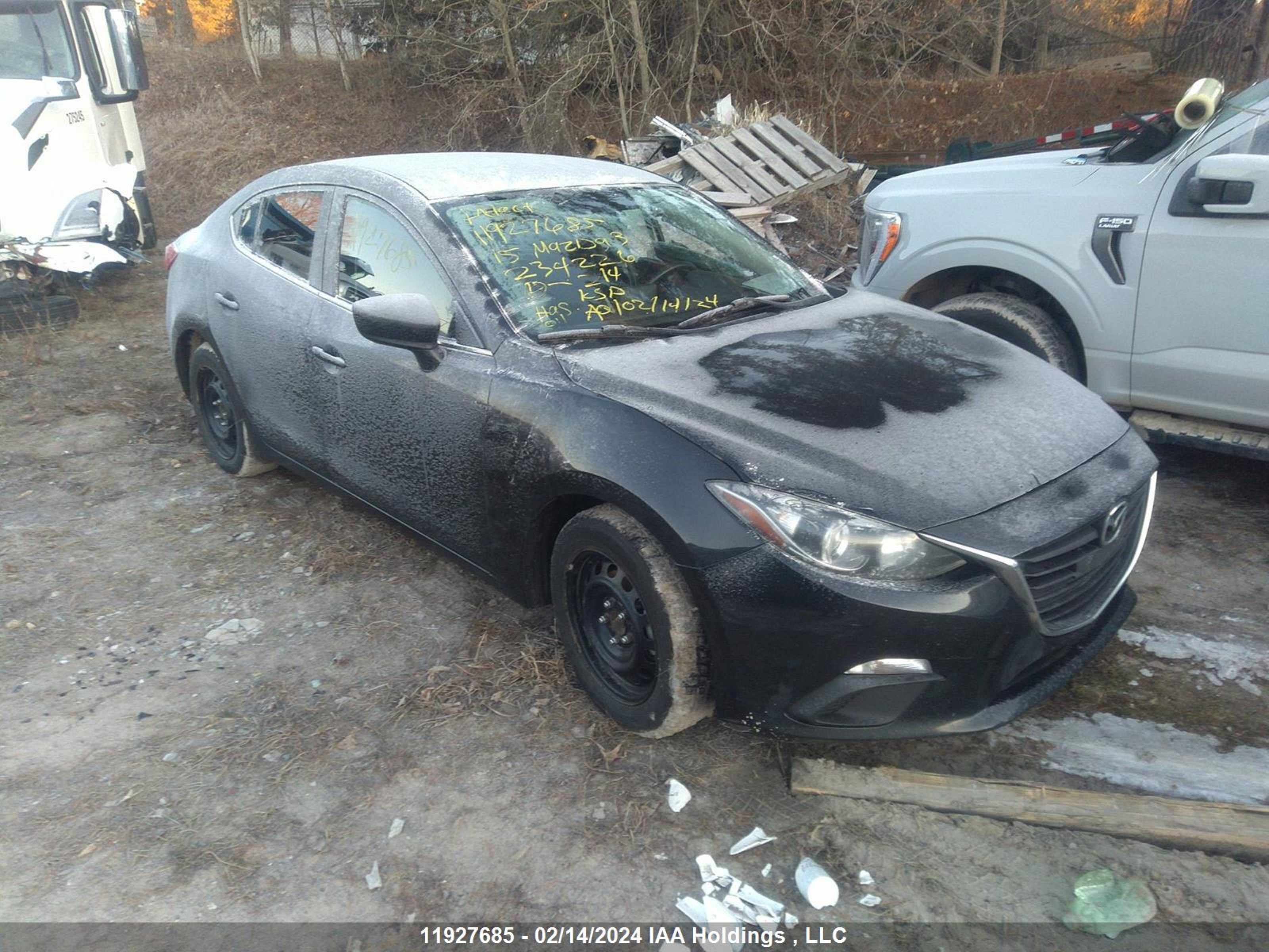 MAZDA 3 2015 3mzbm1v75fm234226