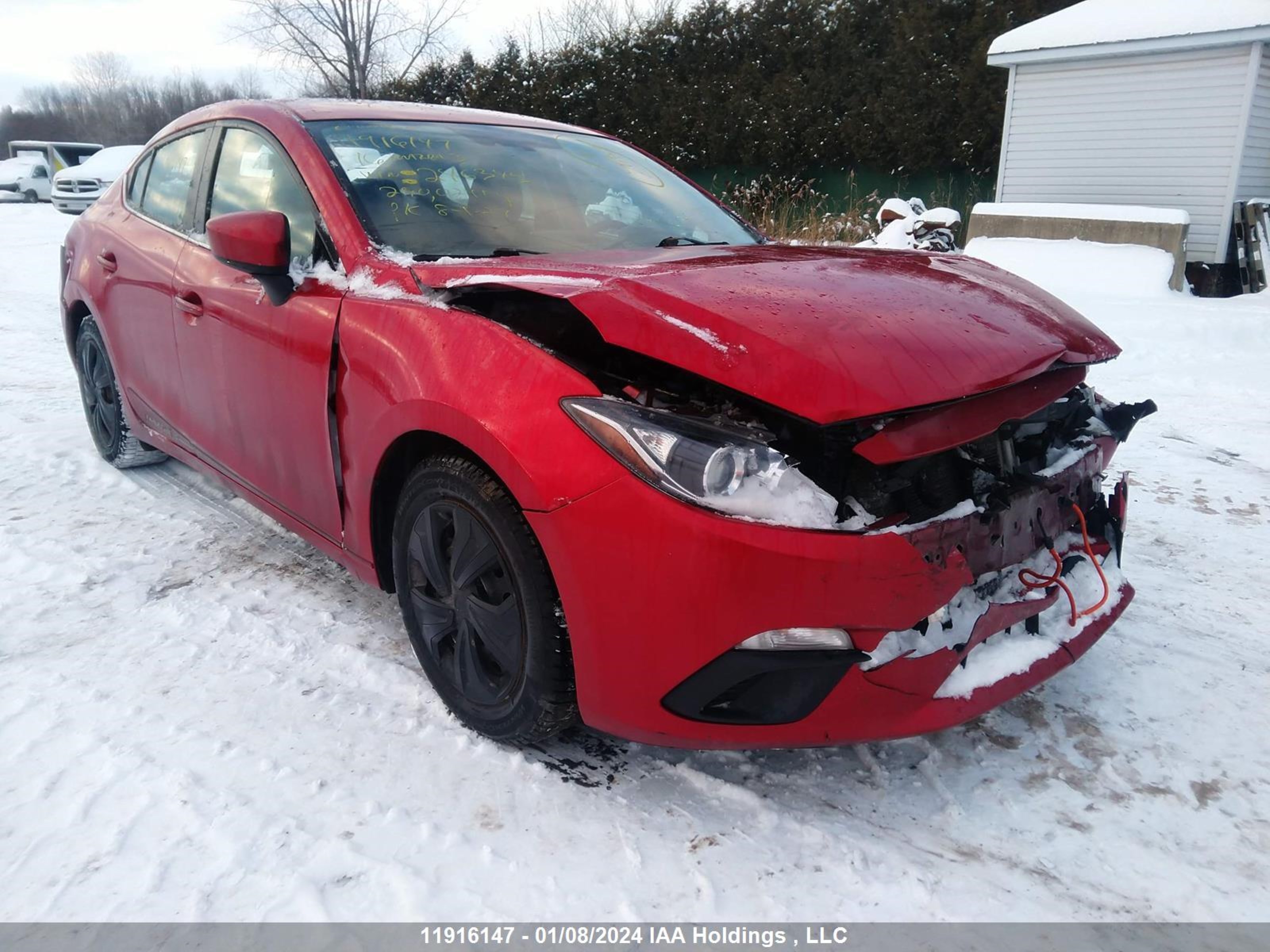 MAZDA 3 2016 3mzbm1v75gm246345