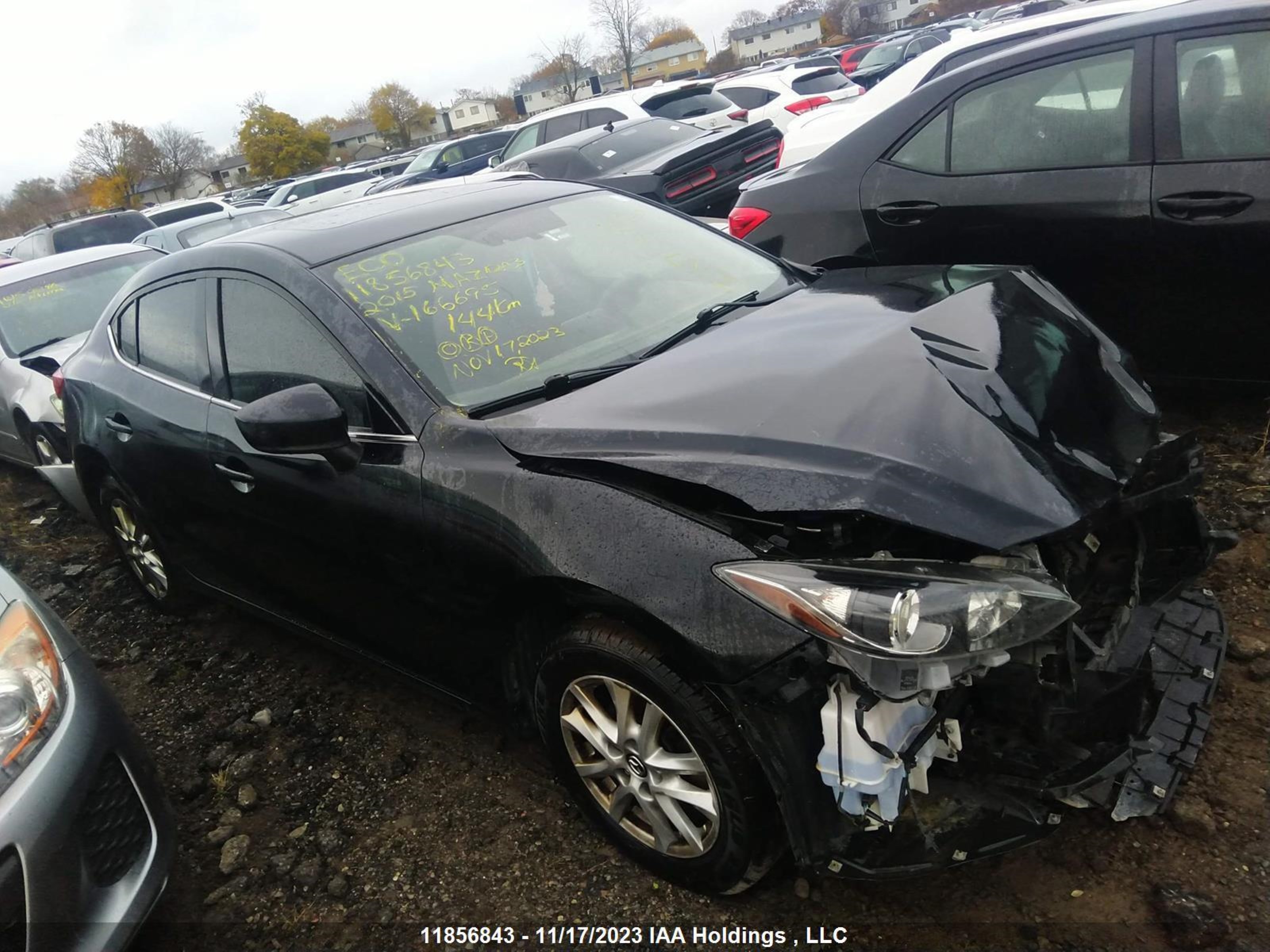 MAZDA 3 2015 3mzbm1v76fm166695