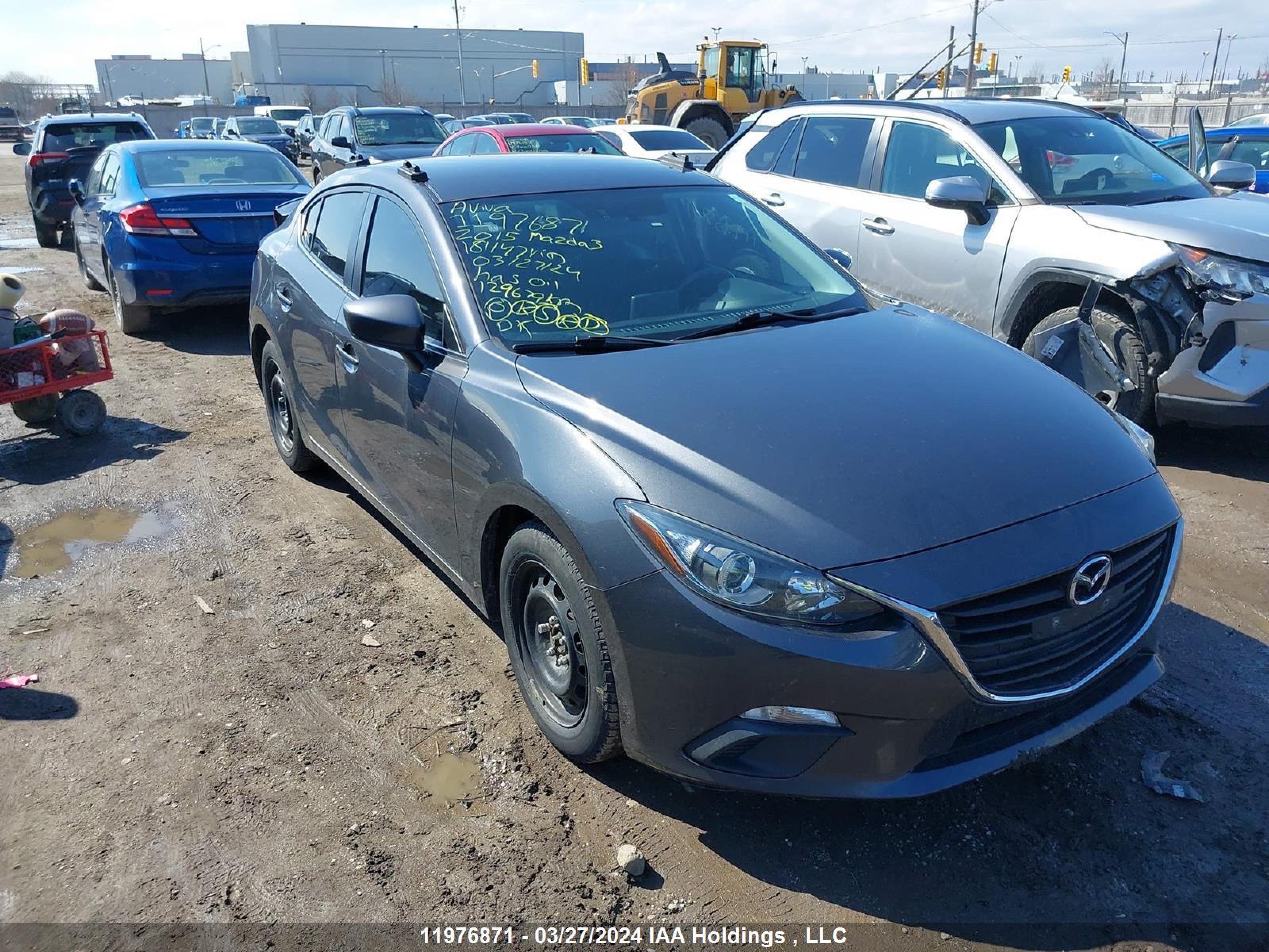 MAZDA 3 2015 3mzbm1v76fm181147