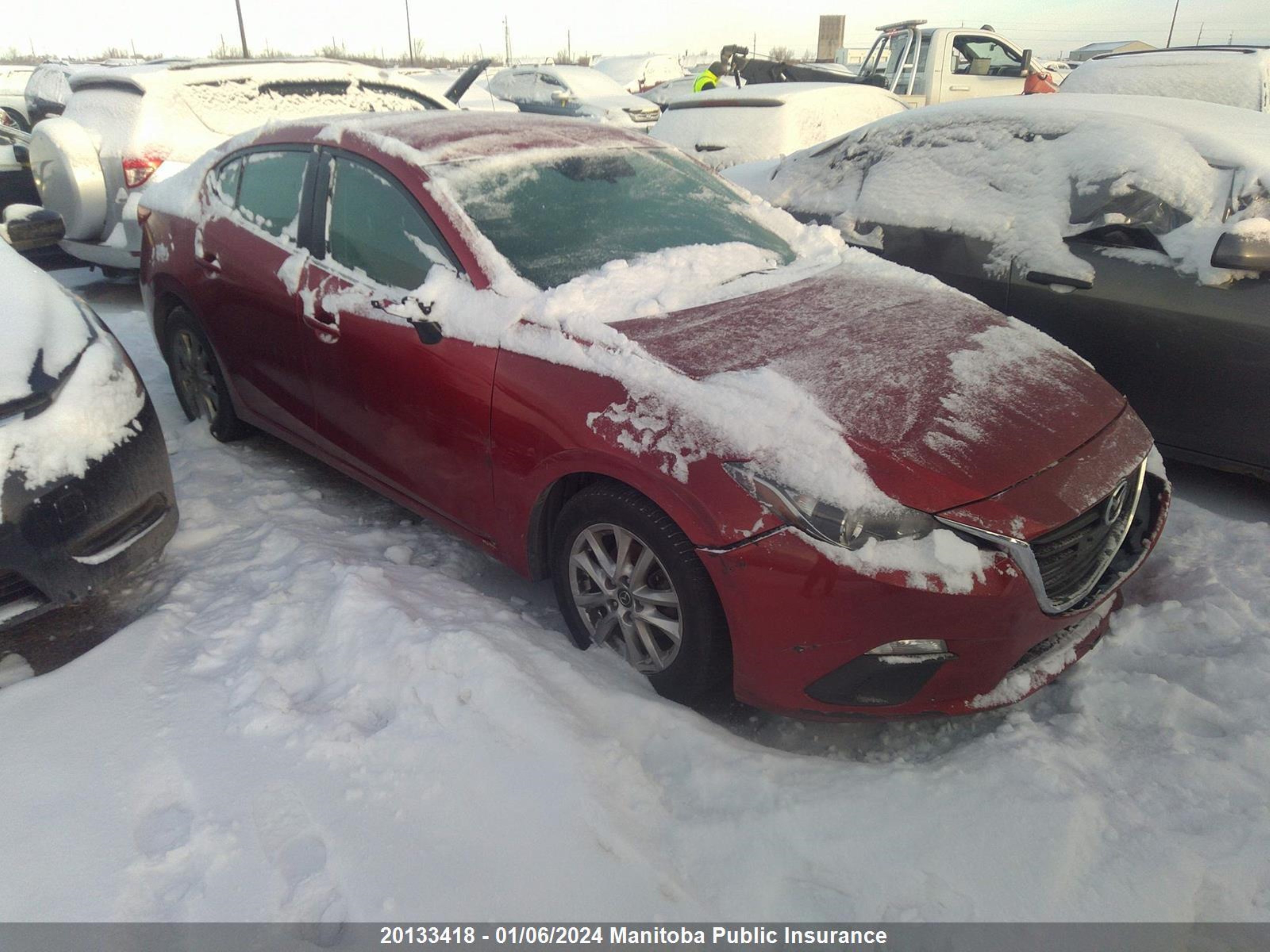 MAZDA 3 2015 3mzbm1v76fm235188