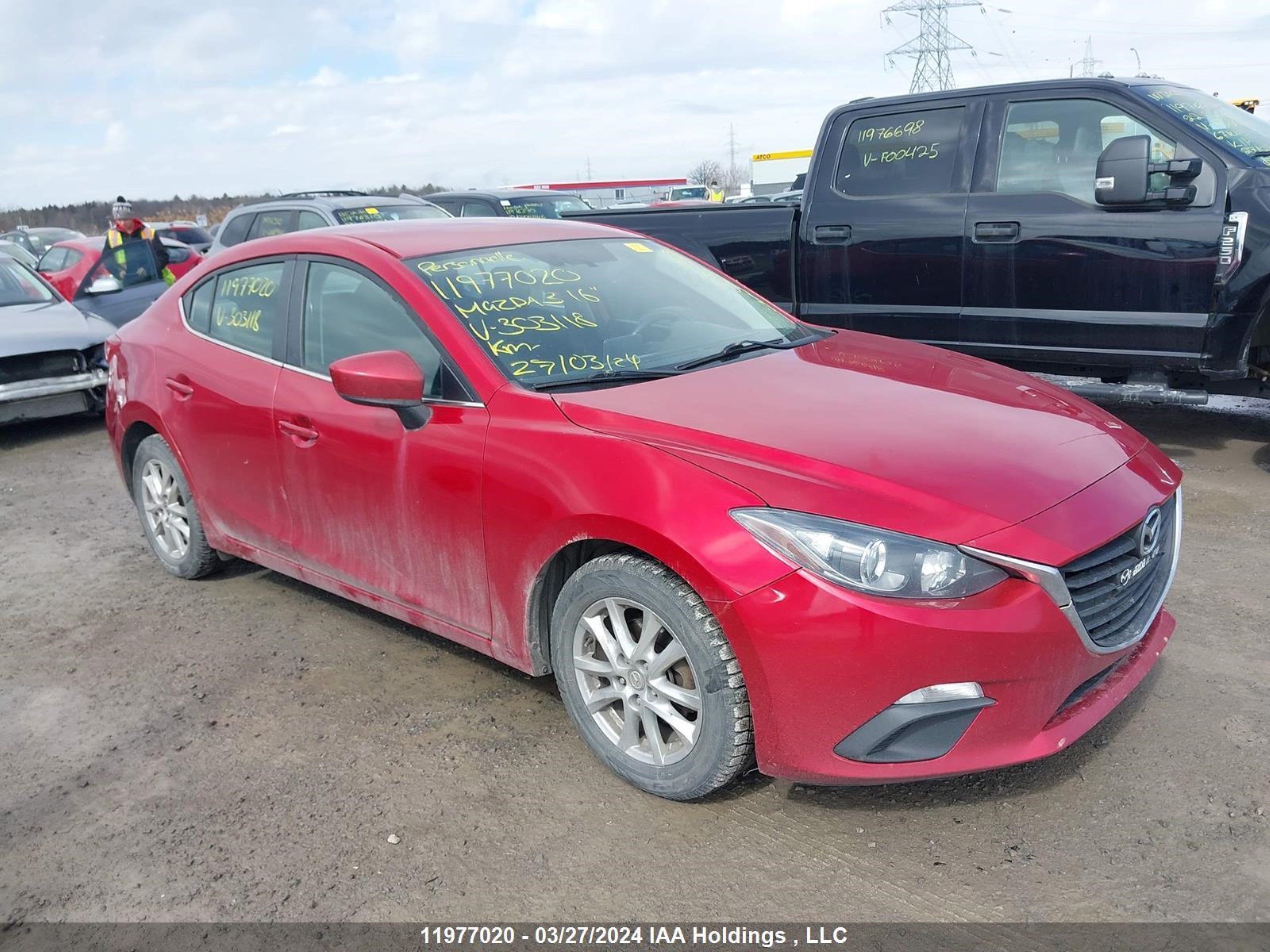 MAZDA 3 2016 3mzbm1v76gm303118