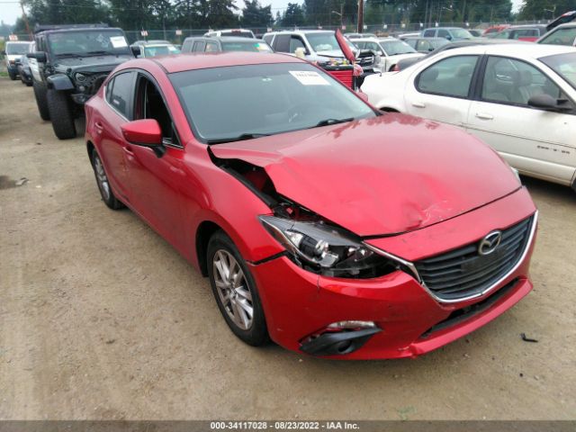 MAZDA 3 2015 3mzbm1v77fm212163