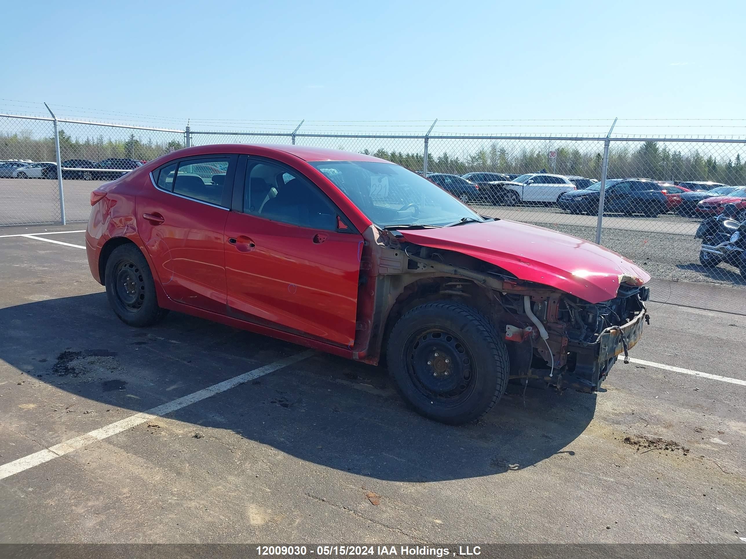 MAZDA 3 2016 3mzbm1v77gm295305