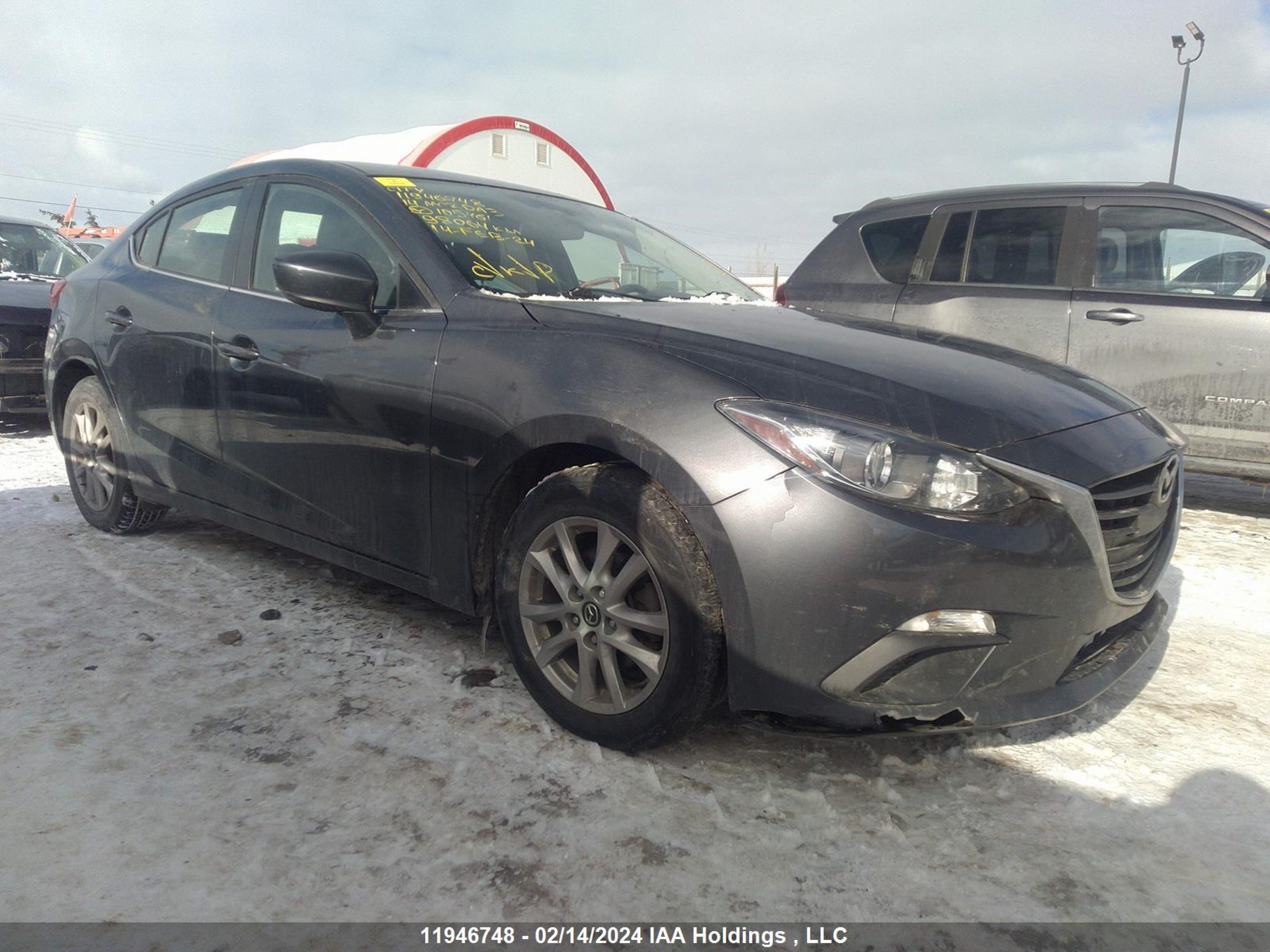 MAZDA 3 2014 3mzbm1v78em105461