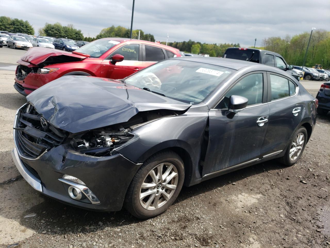 MAZDA 3 2015 3mzbm1w74fm223104