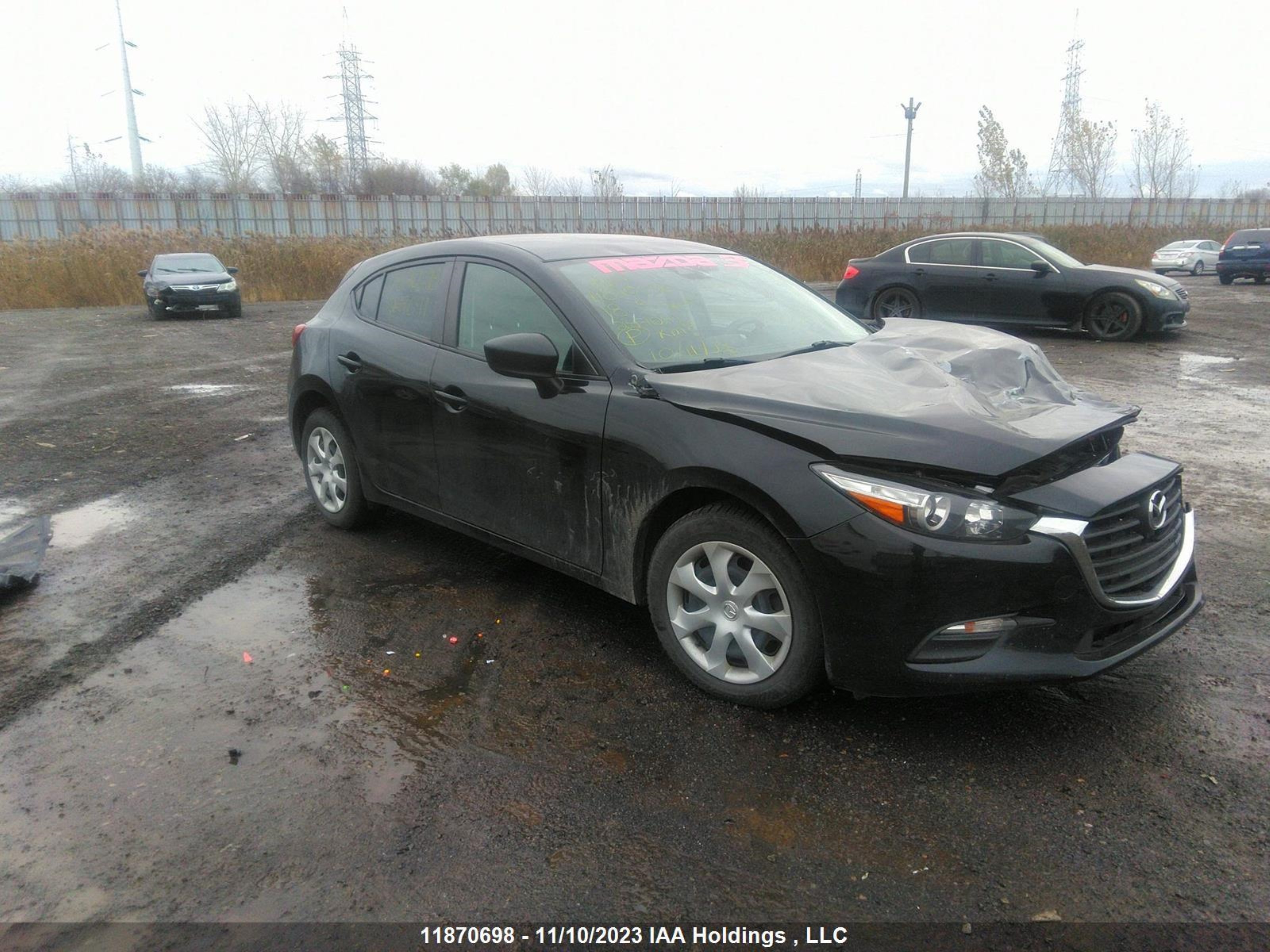 MAZDA 3 2018 3mzbn1k70jm247041