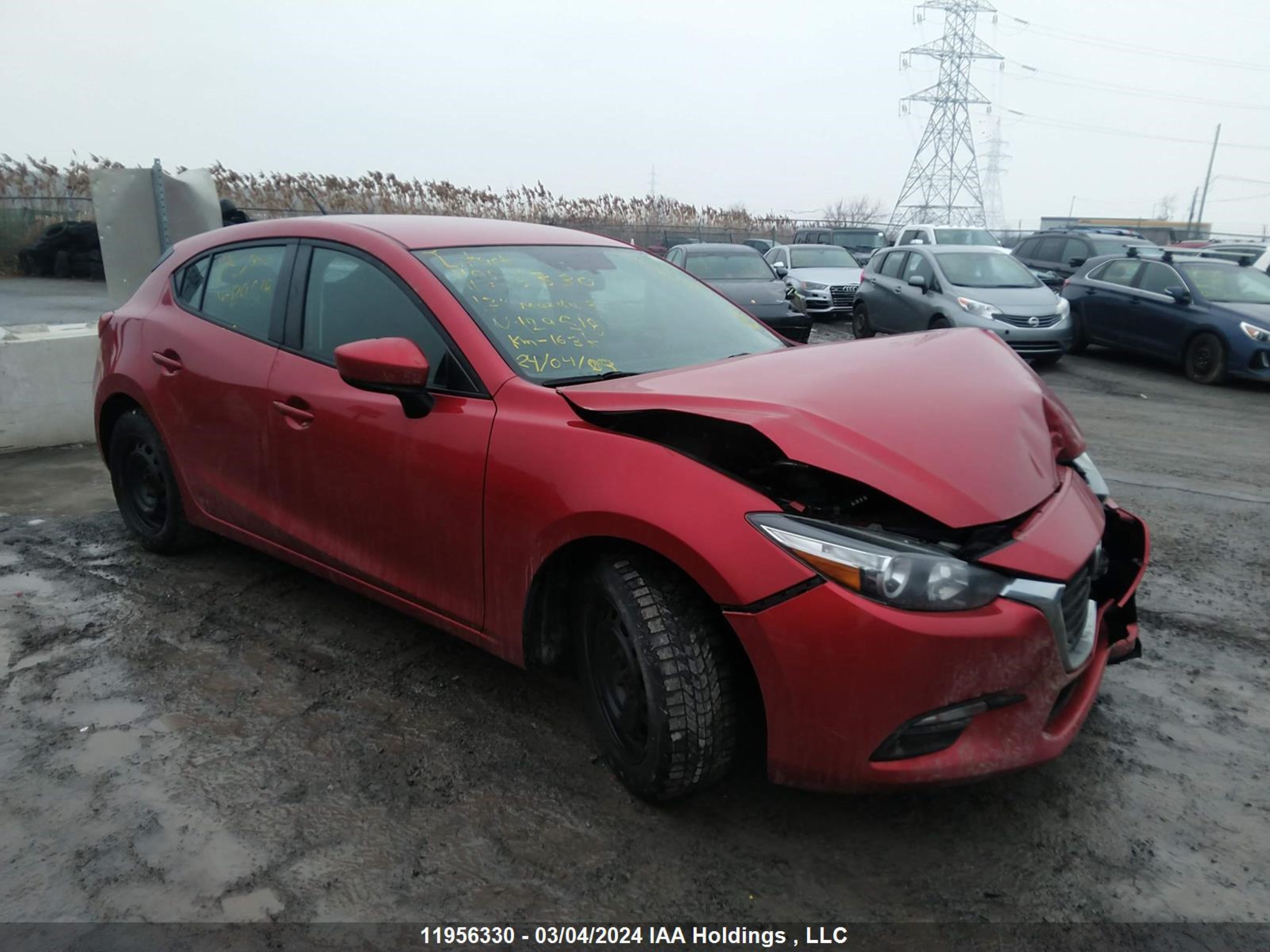 MAZDA 3 2017 3mzbn1k72hm129518