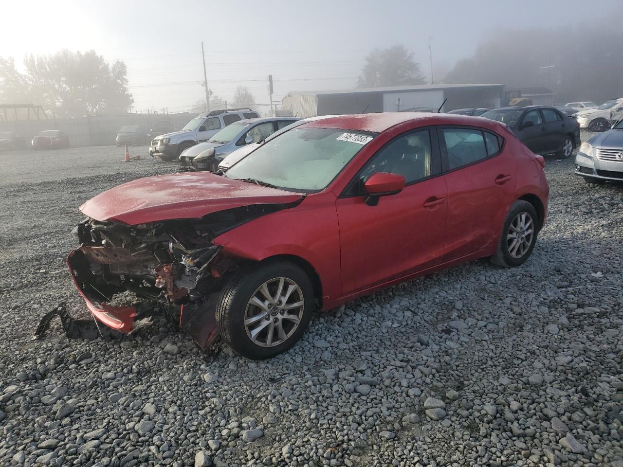 MAZDA 3 2017 3mzbn1k78hm121648