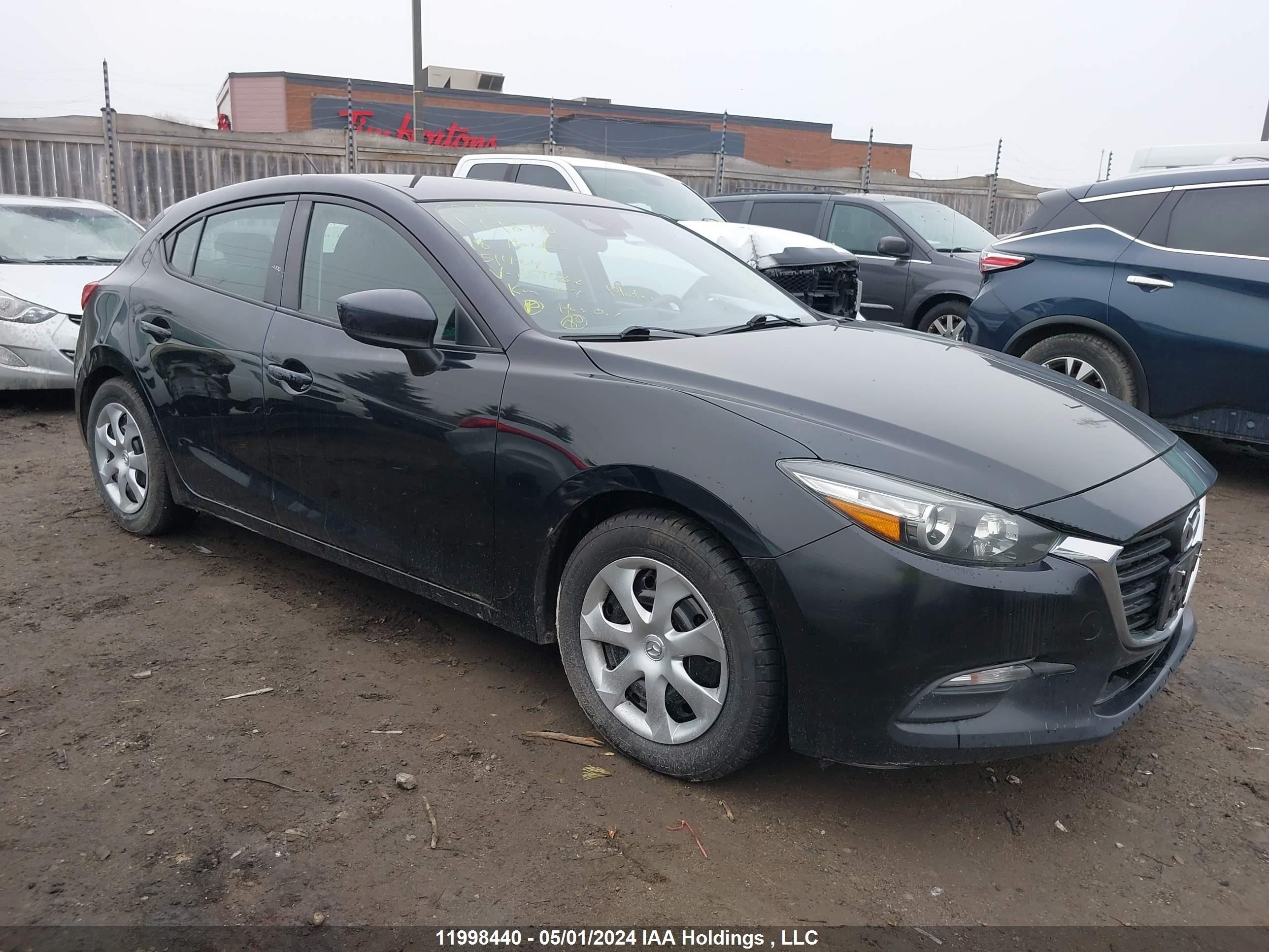 MAZDA 3 2018 3mzbn1k79jm257082