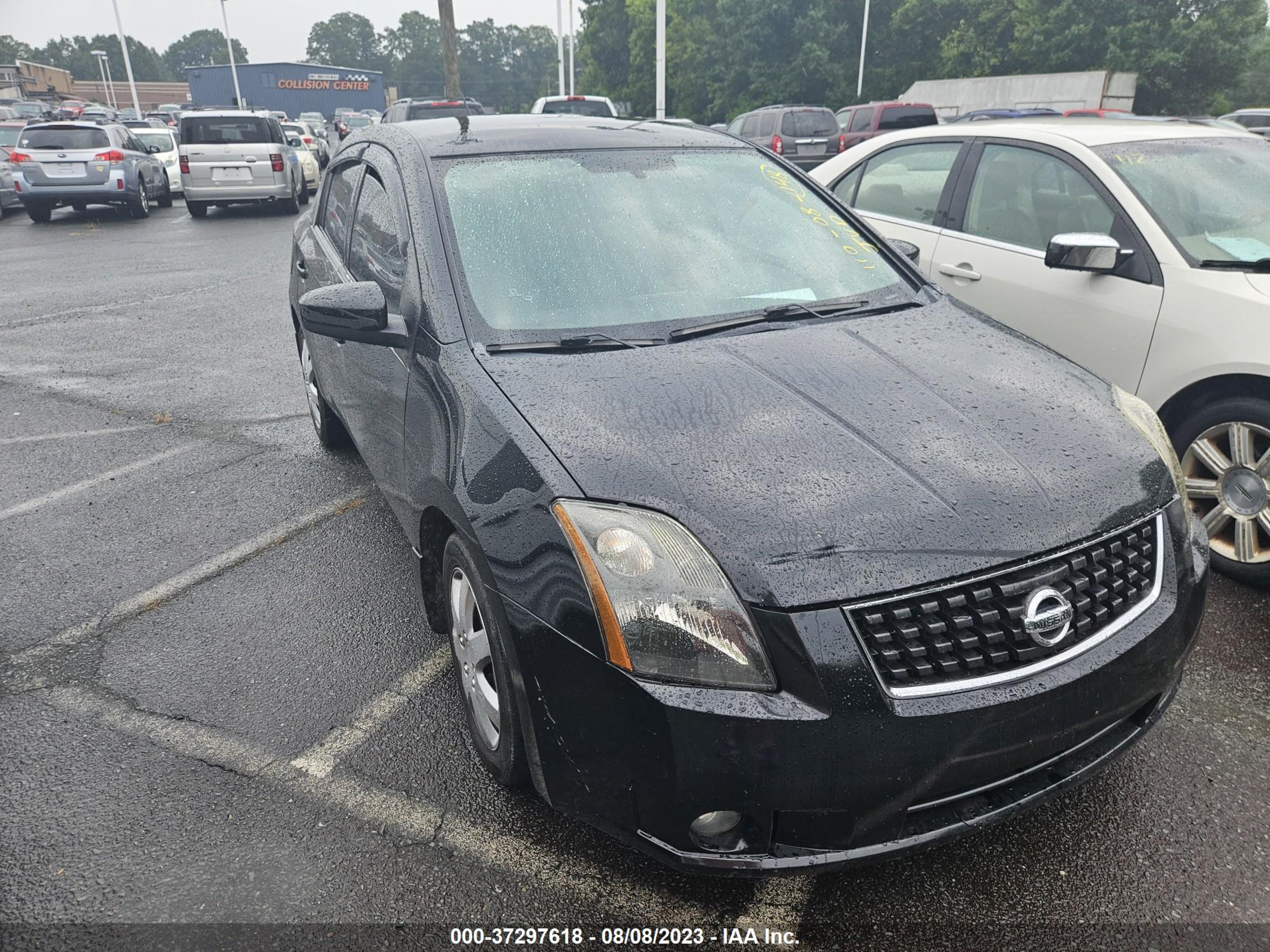 NISSAN SENTRA 2008 3n1a861e38l690033