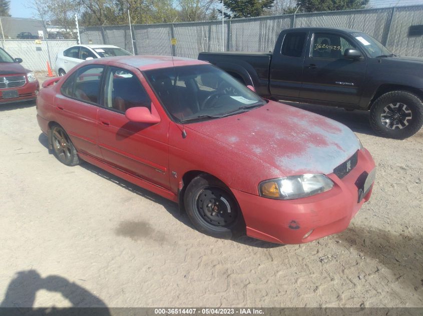 NISSAN SENTRA 2002 3n1ab51d62l710672