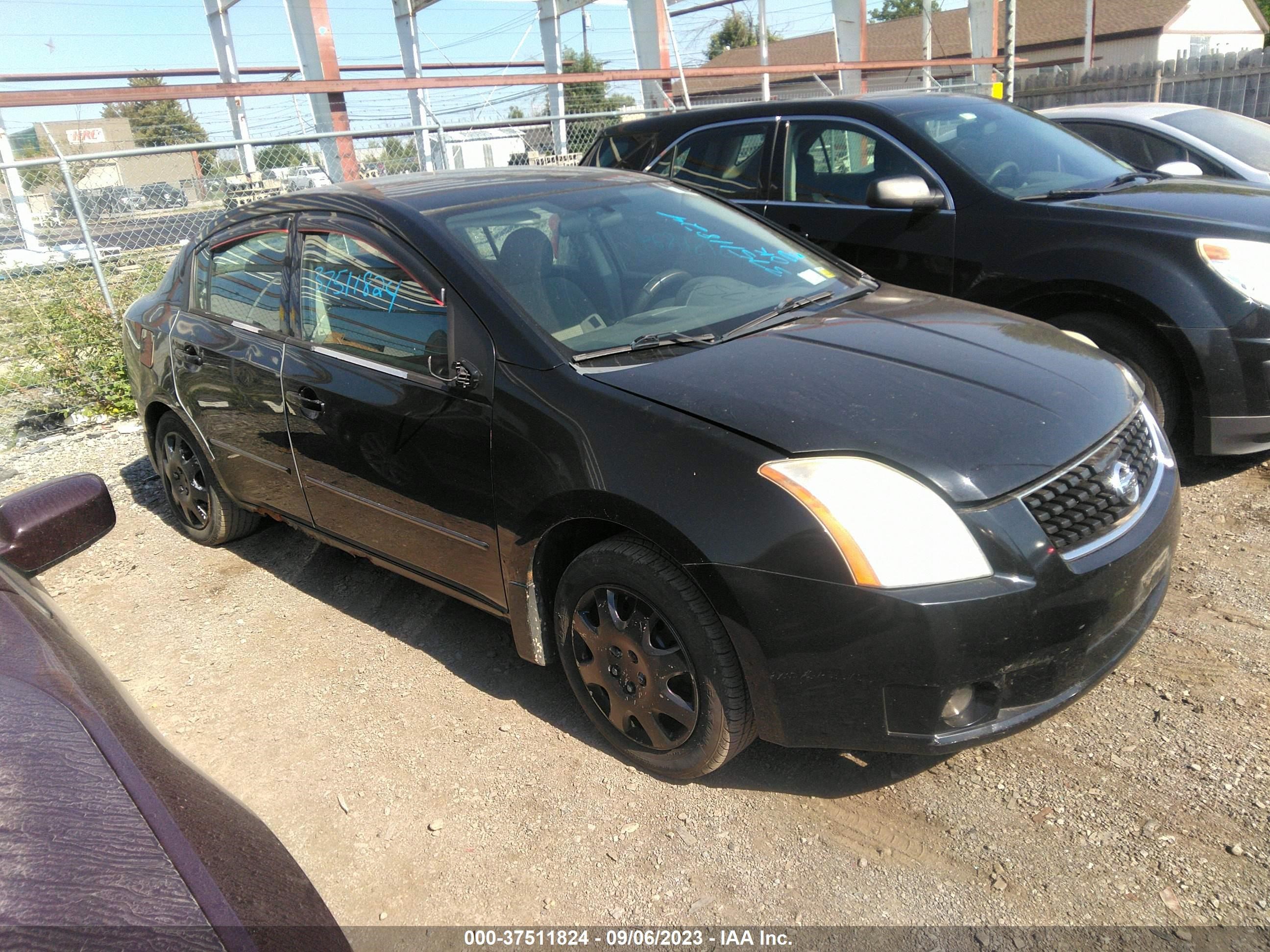 NISSAN SENTRA 2008 3n1ab61e18l657614