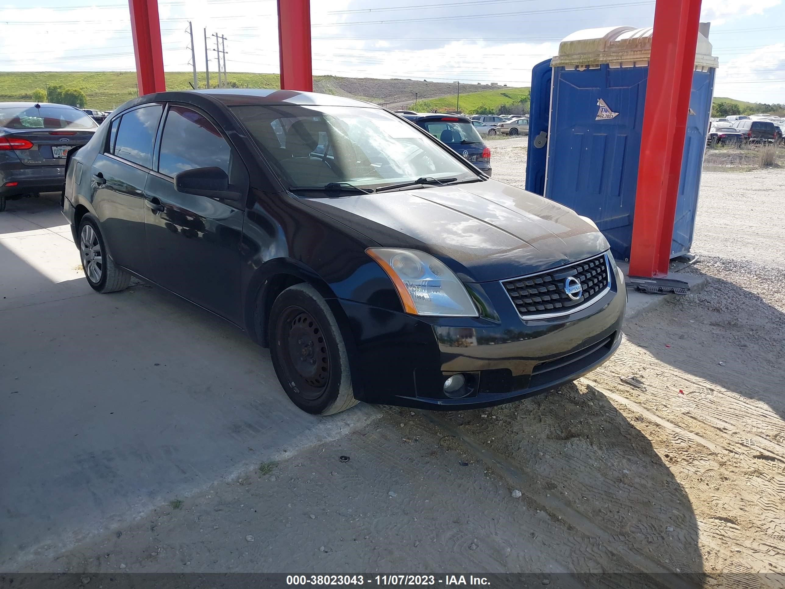 NISSAN SENTRA 2008 3n1ab61e28l701491