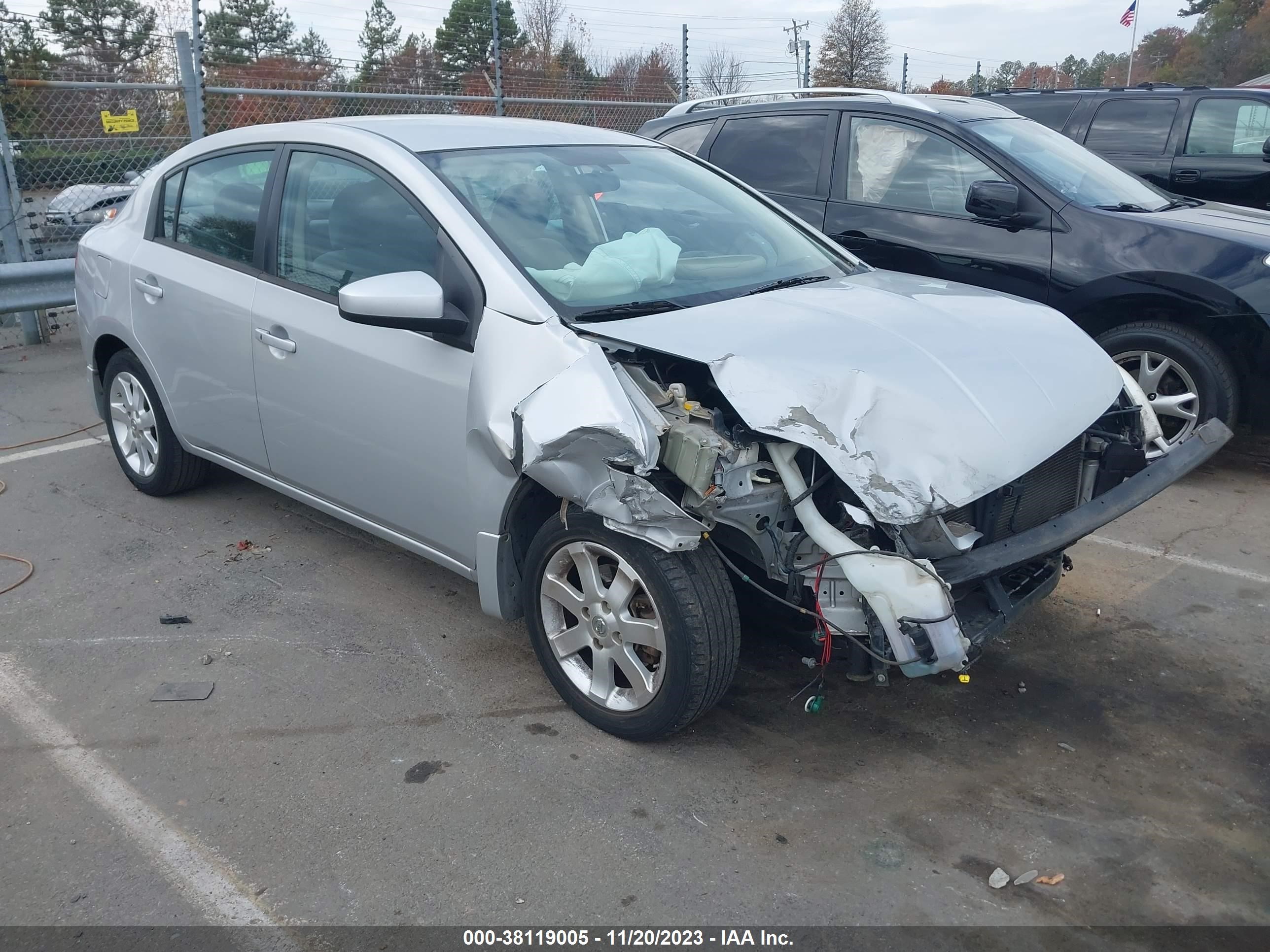 NISSAN SENTRA 2008 3n1ab61e28l717044