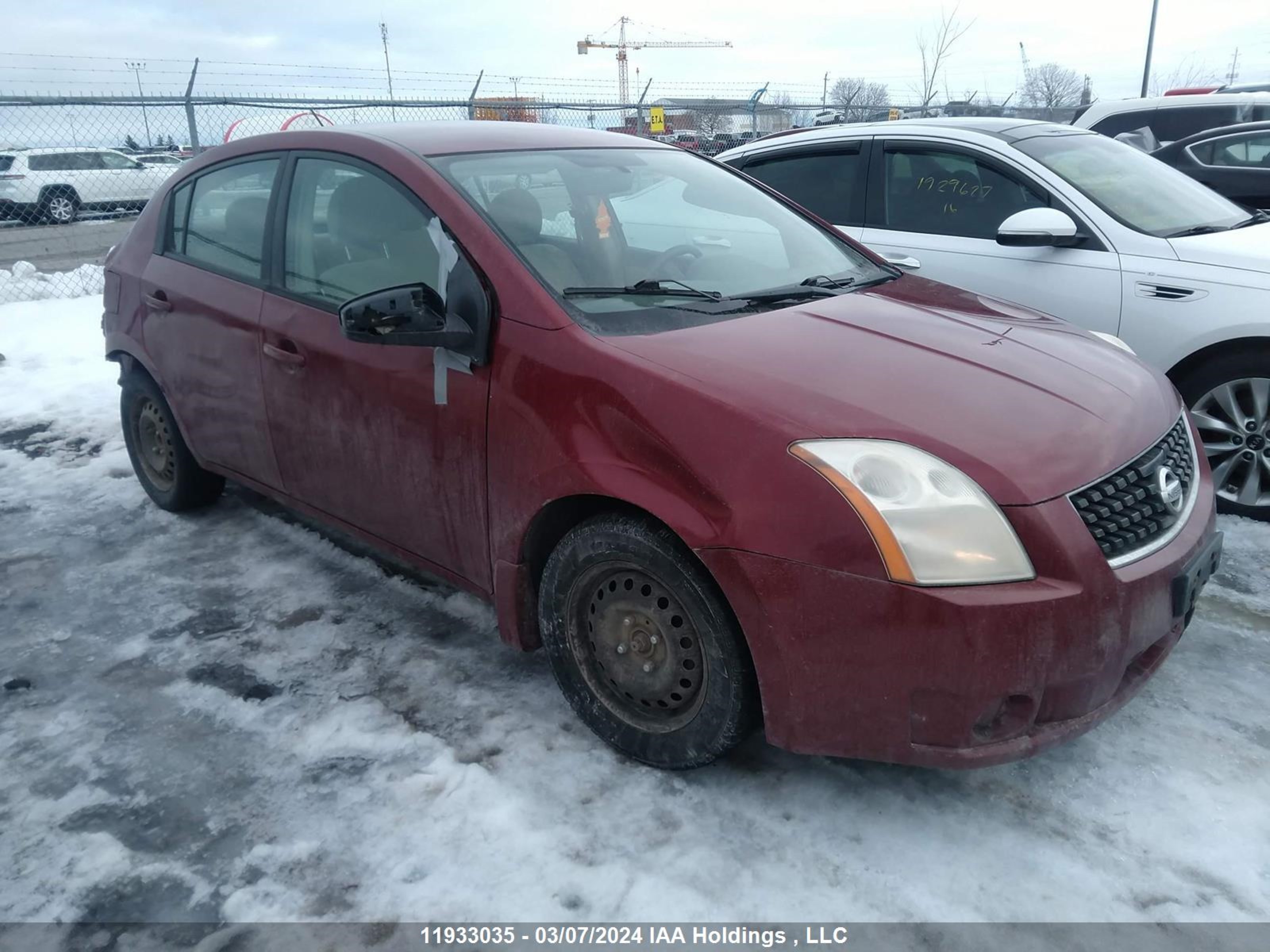 NISSAN SENTRA 2008 3n1ab61e38l737013