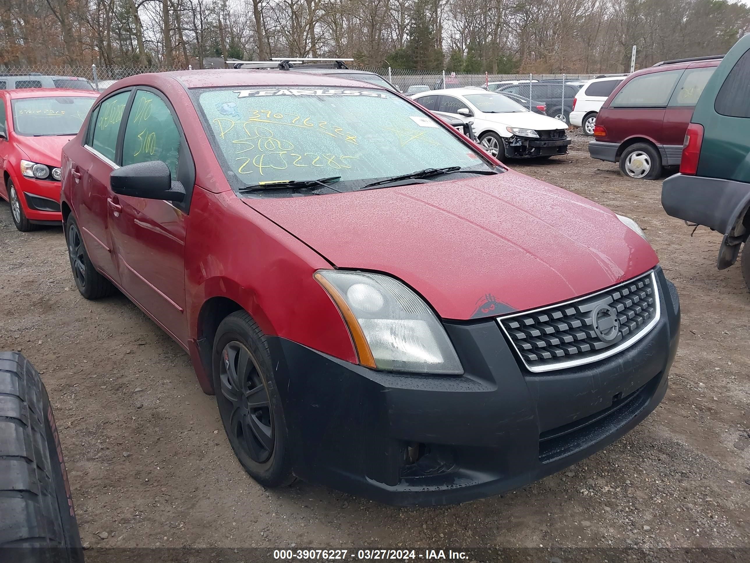 NISSAN SENTRA 2008 3n1ab61e48l690896