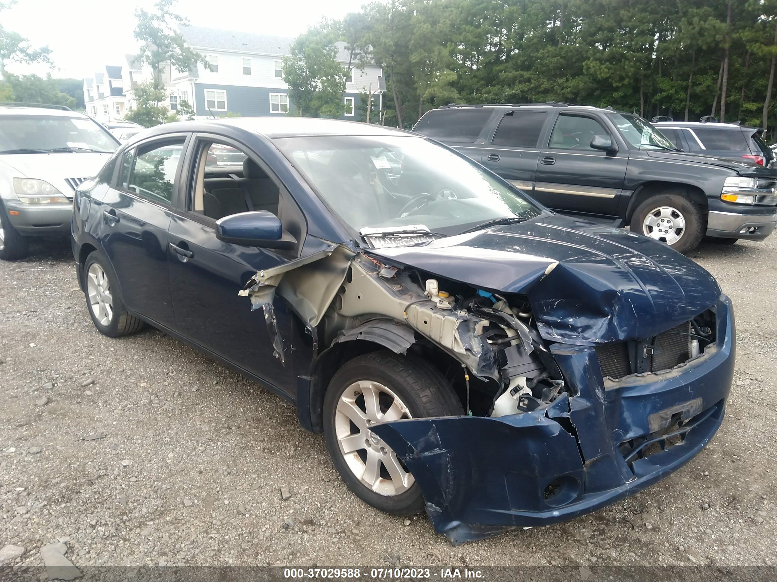 NISSAN SENTRA 2008 3n1ab61e48l696505