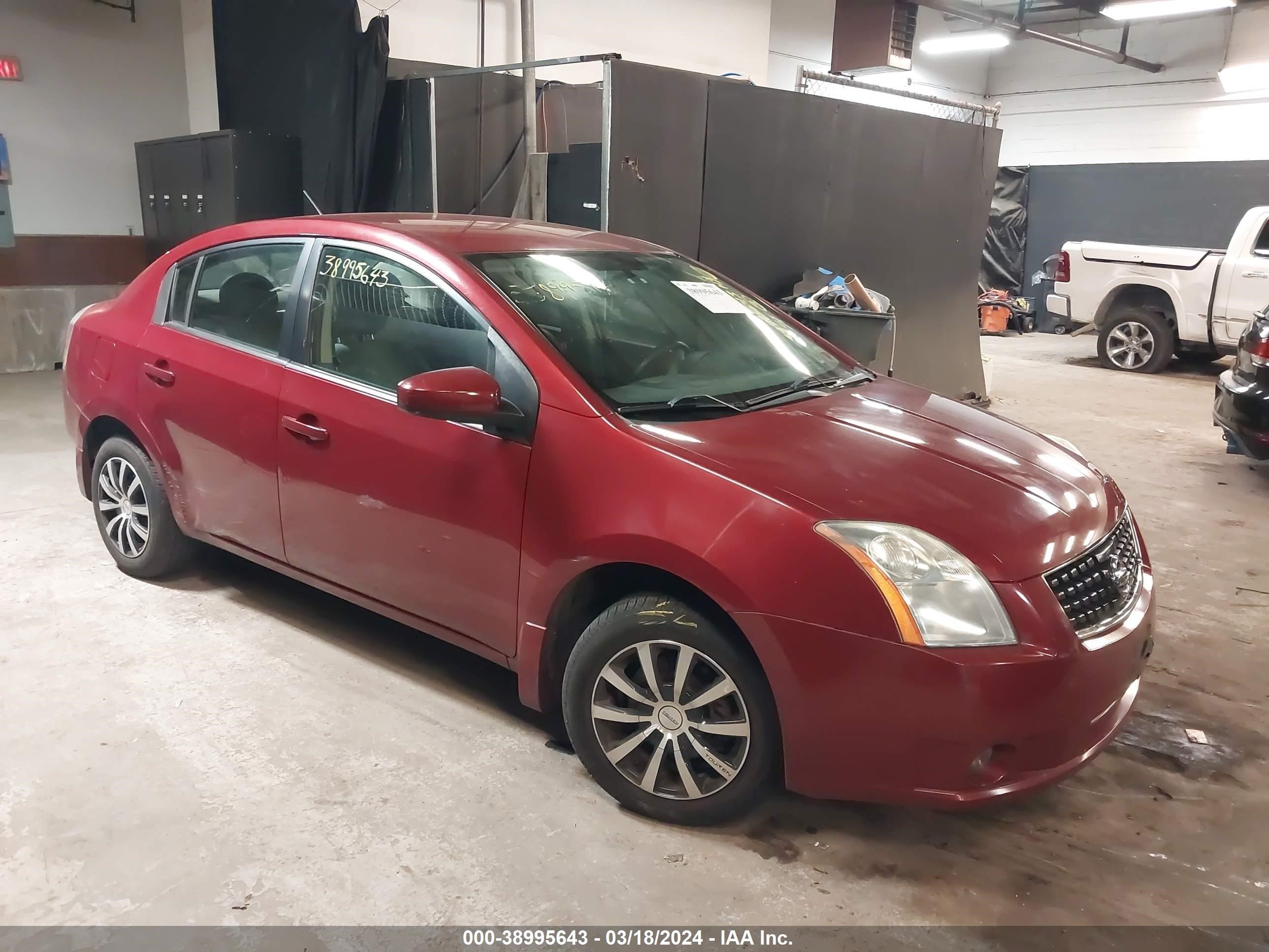 NISSAN SENTRA 2008 3n1ab61e48l725405