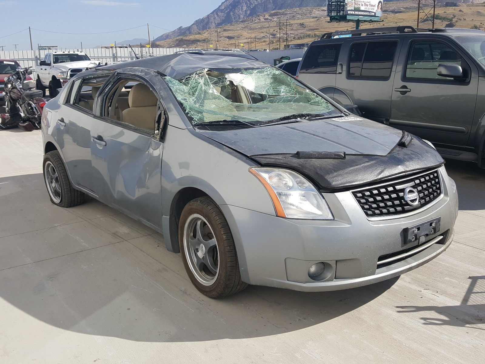 NISSAN SENTRA 2.0 2008 3n1ab61e58l614331