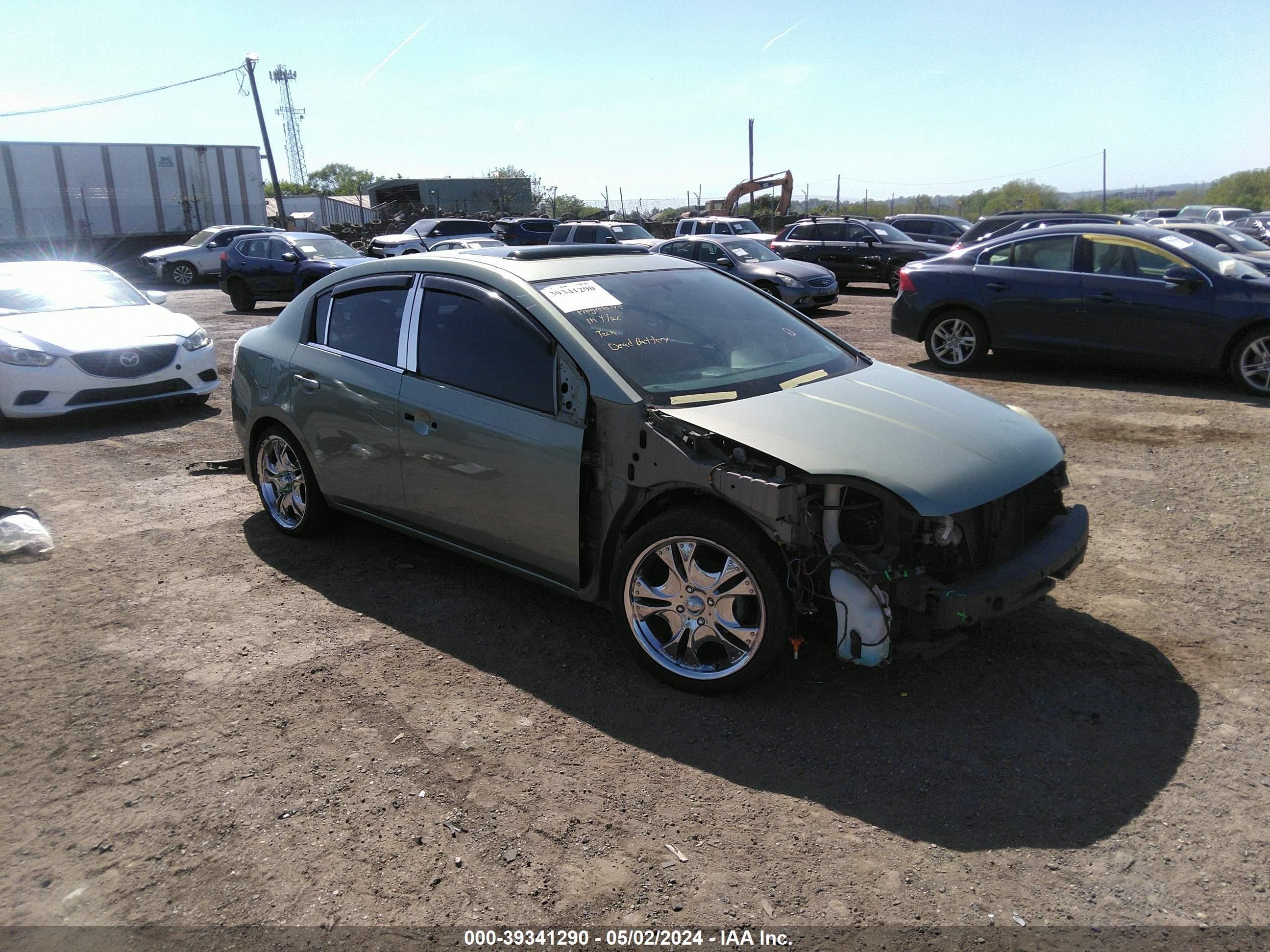 NISSAN SENTRA 2008 3n1ab61e58l645496