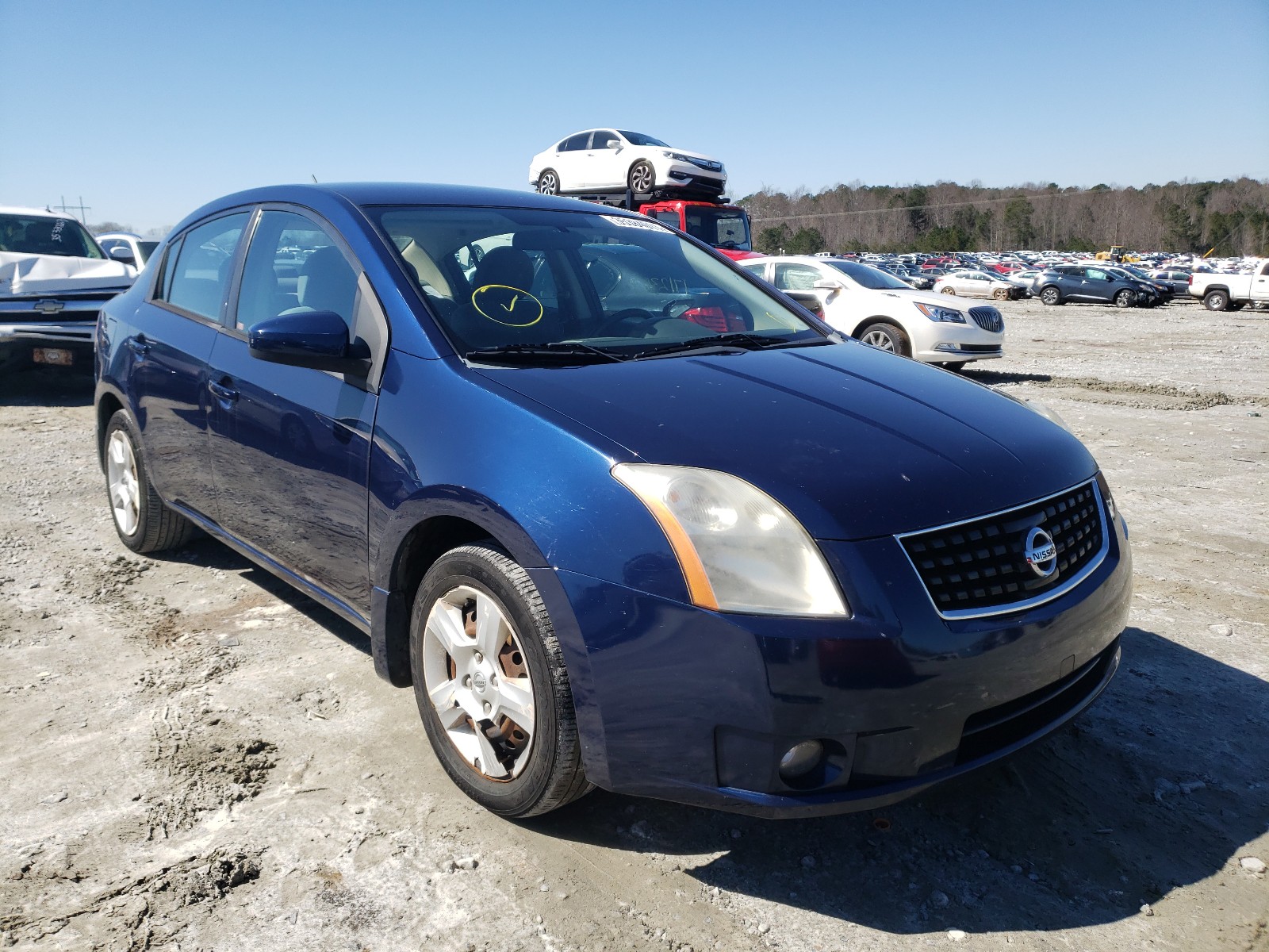 NISSAN SENTRA 2.0 2008 3n1ab61e58l709424