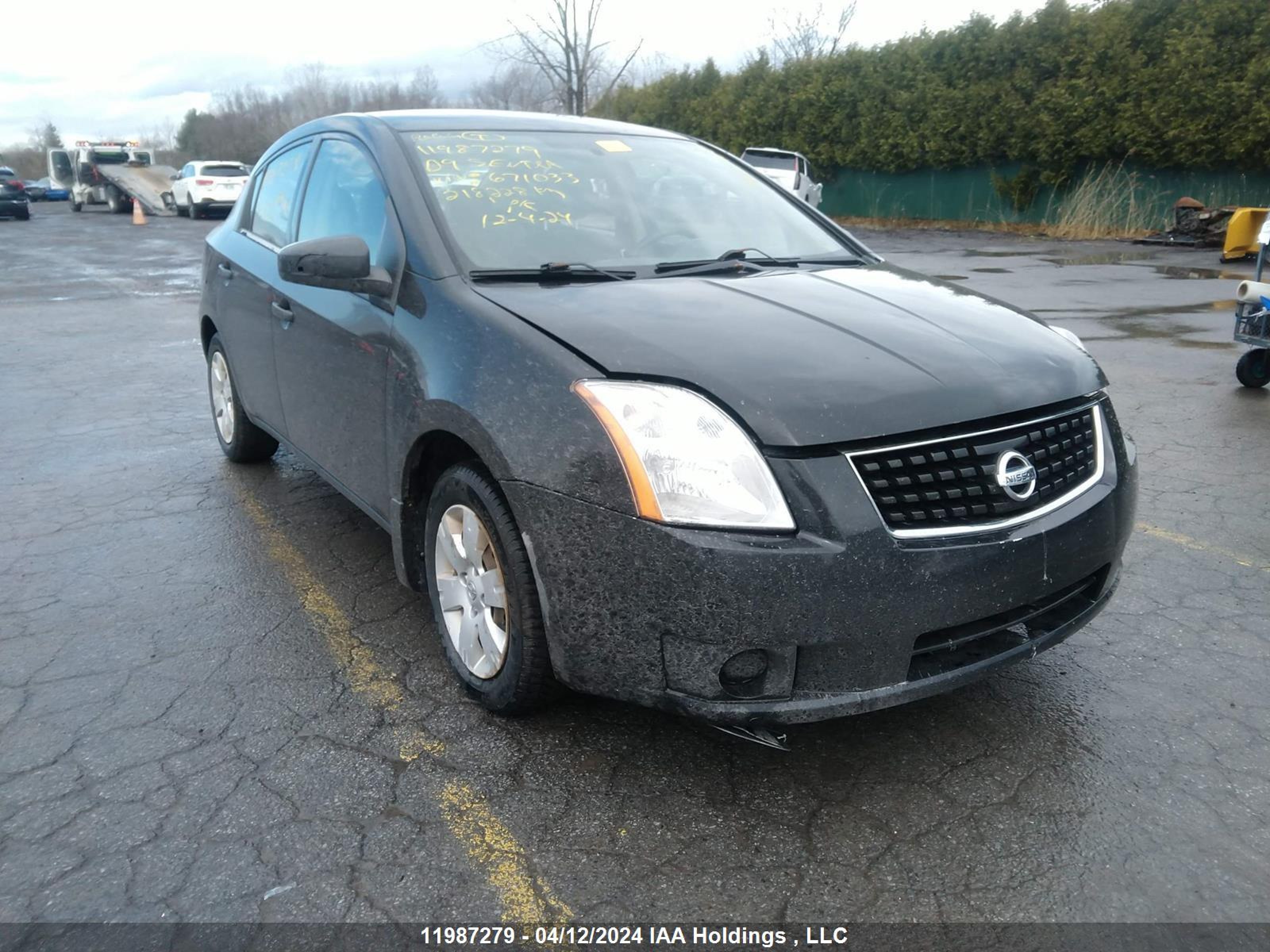 NISSAN SENTRA 2009 3n1ab61e59l671033