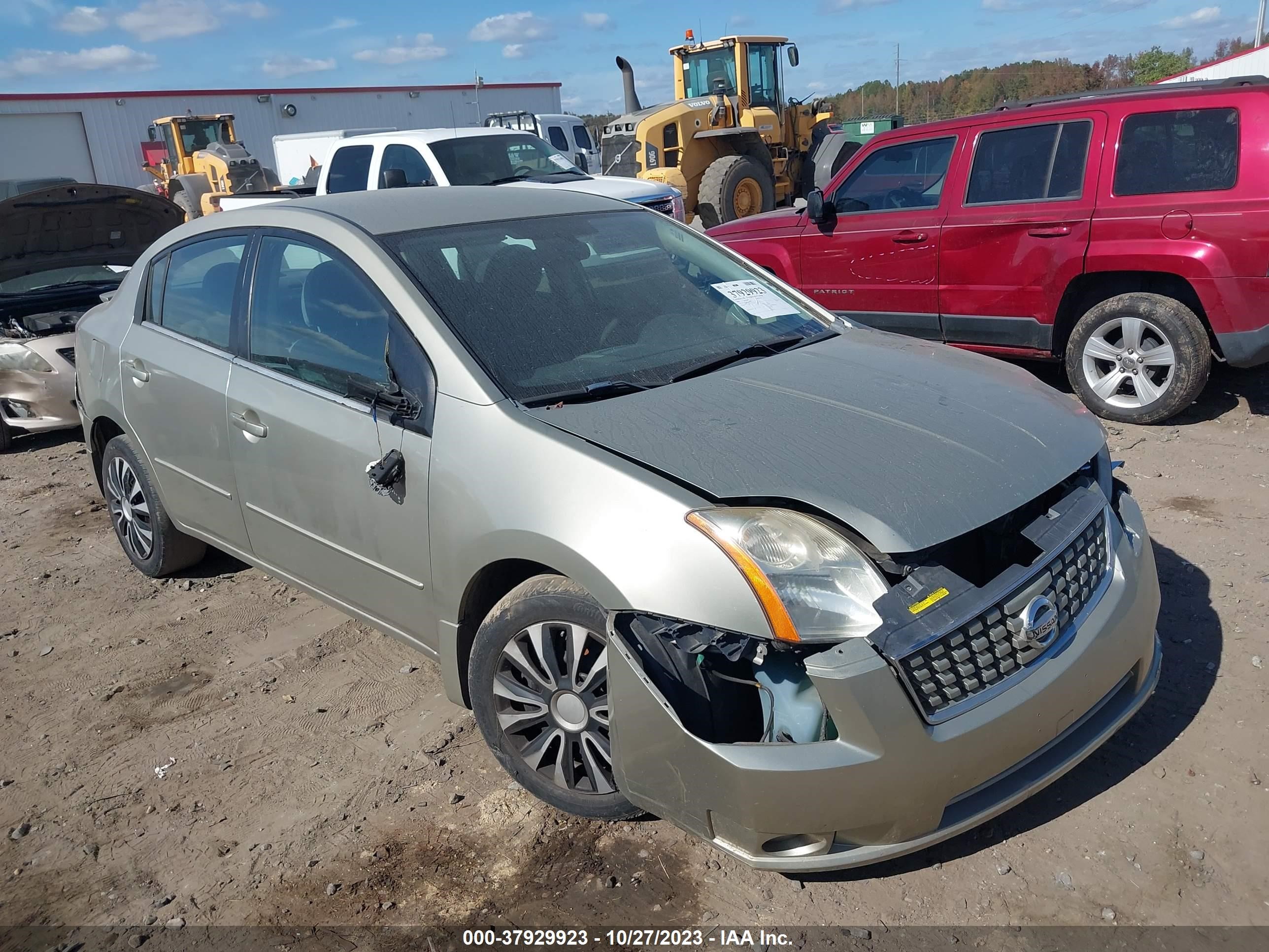 NISSAN SENTRA 2008 3n1ab61e68l640579