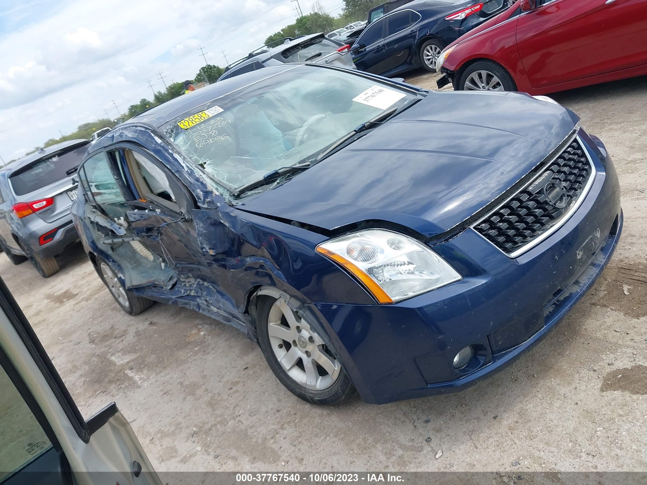 NISSAN SENTRA 2008 3n1ab61e68l641036