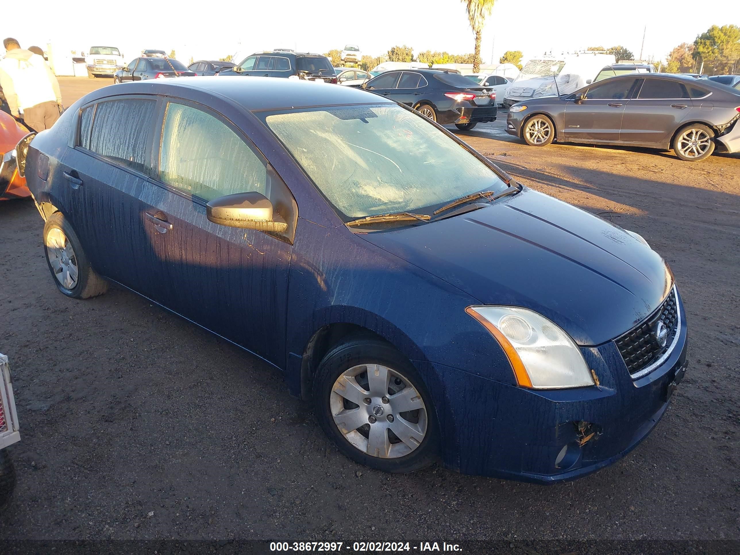 NISSAN SENTRA 2008 3n1ab61e68l701686