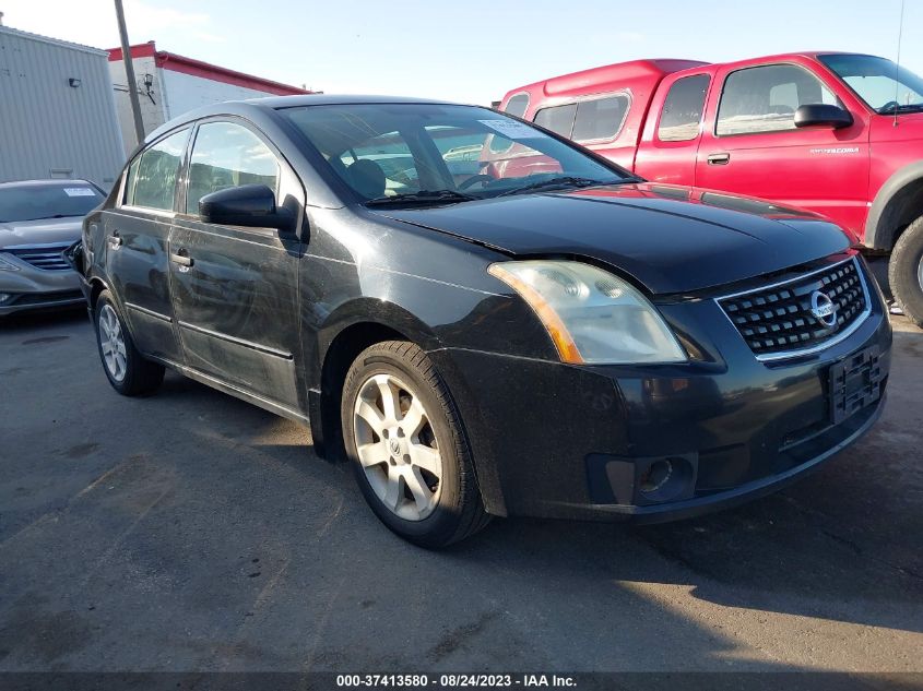 NISSAN SENTRA 2008 3n1ab61e78l663109