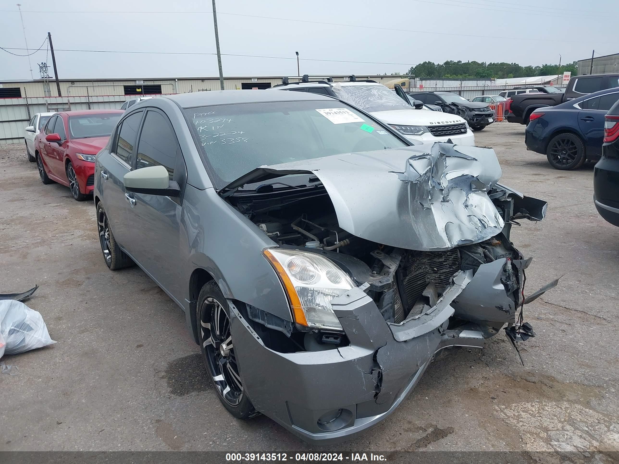 NISSAN SENTRA 2008 3n1ab61e78l683358