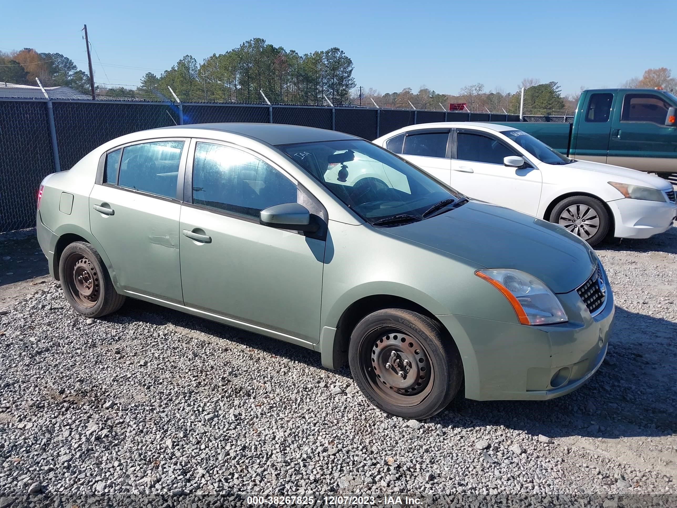 NISSAN SENTRA 2008 3n1ab61e78l740285