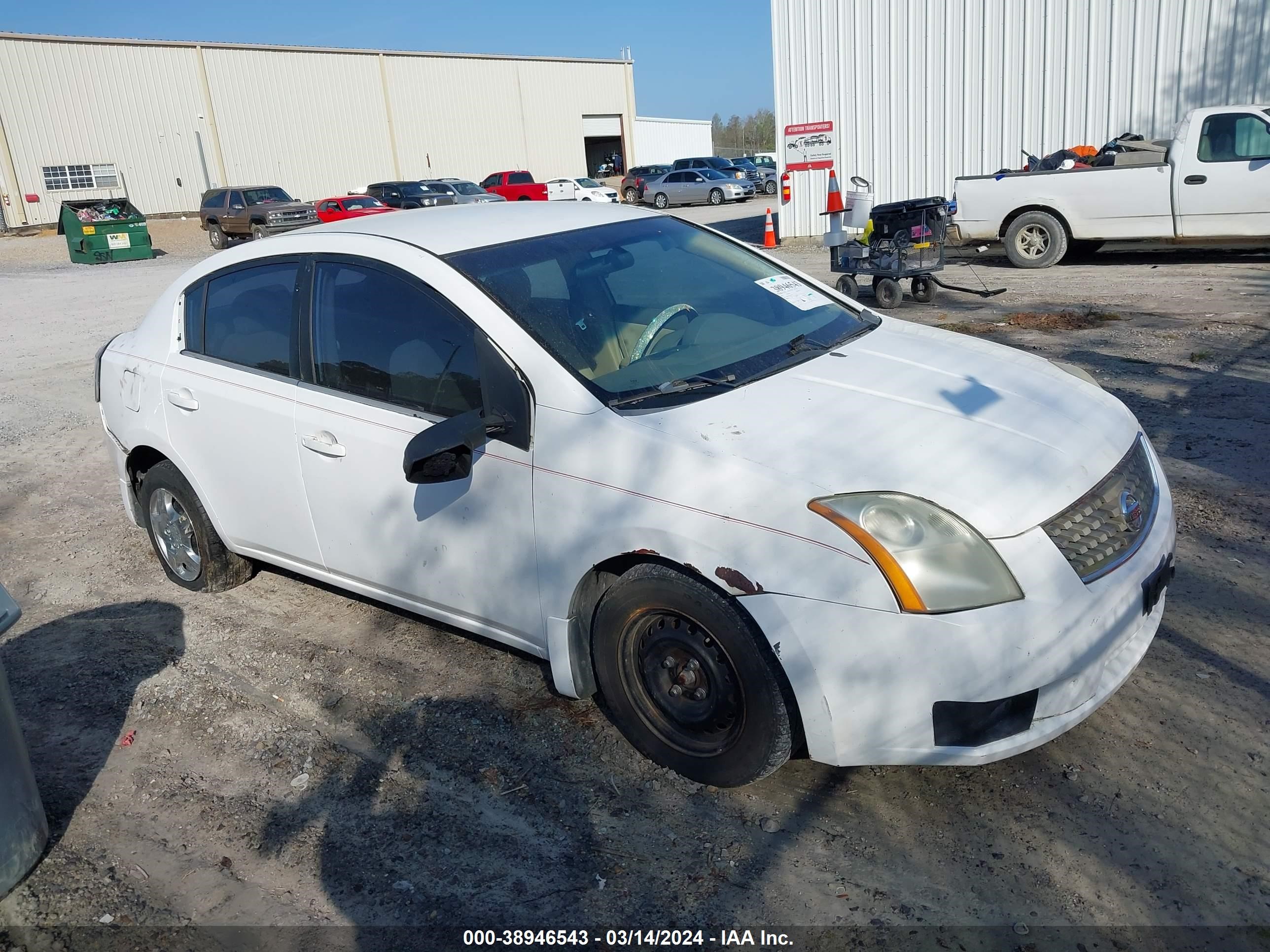 NISSAN SENTRA 2007 3n1ab61e87l630621