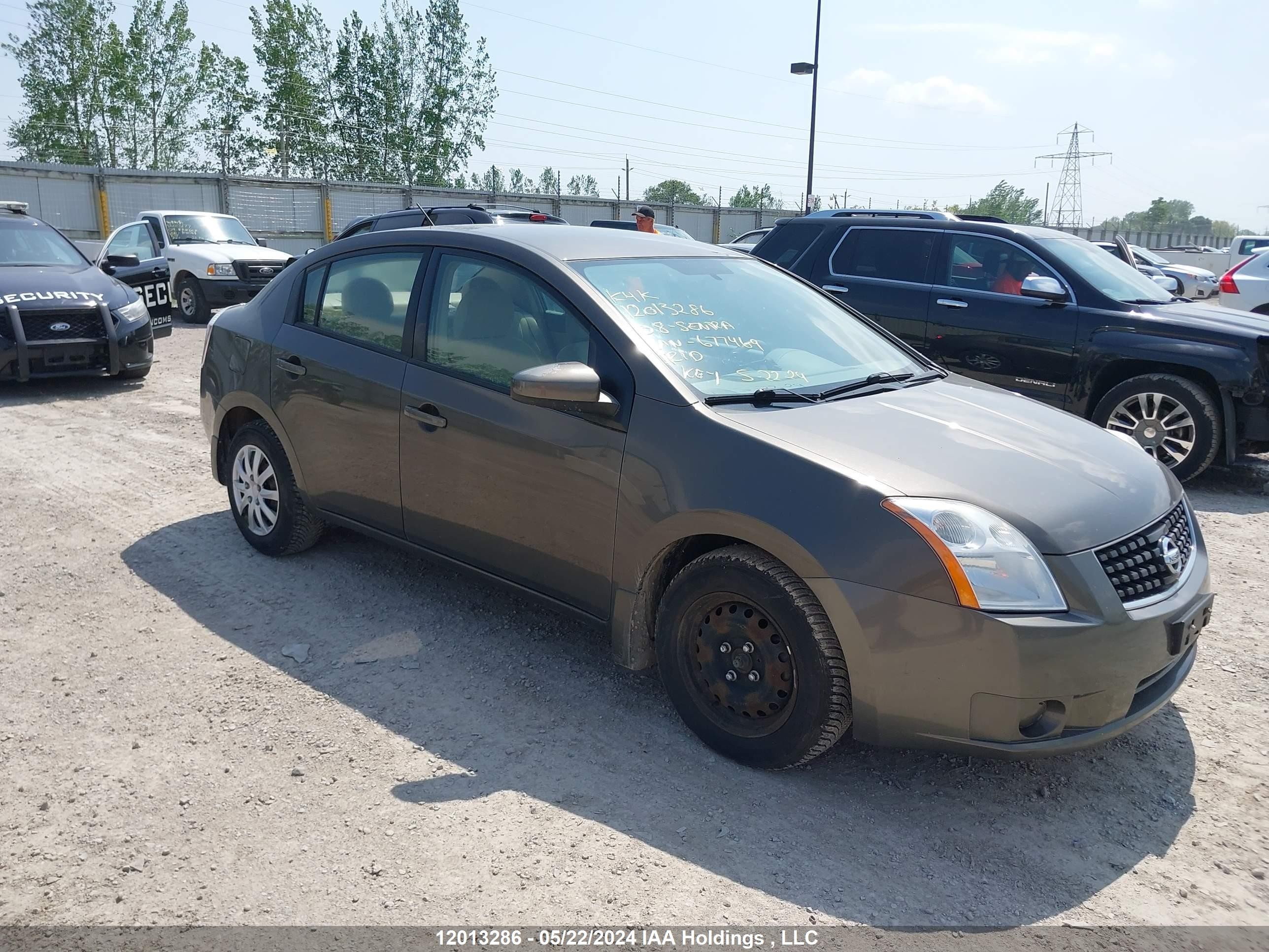 NISSAN SENTRA 2008 3n1ab61e88l677469